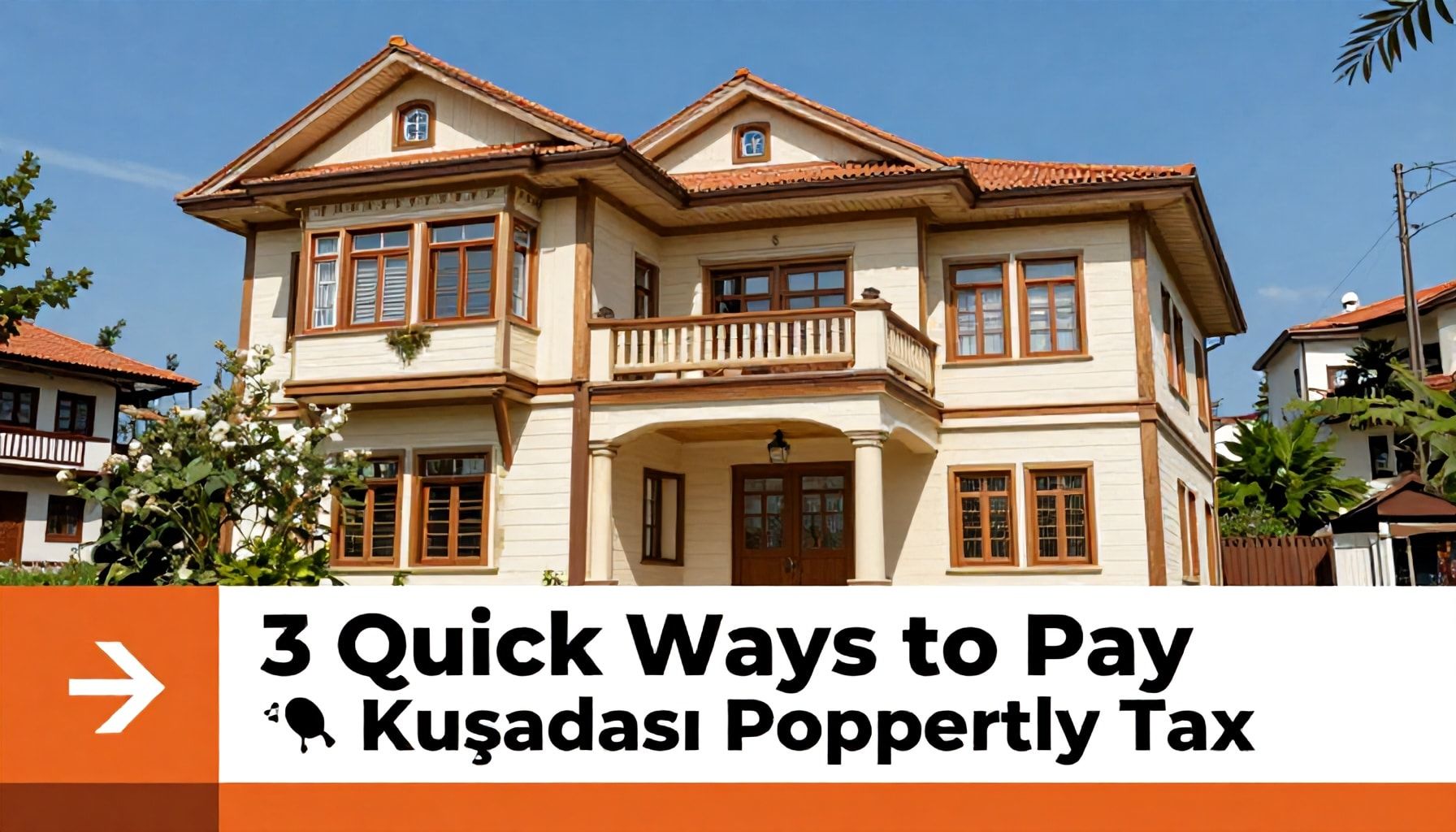 3 En Hızlı Yöntemle Kuşadası Emlak Vergisi Ödeme Yapın*