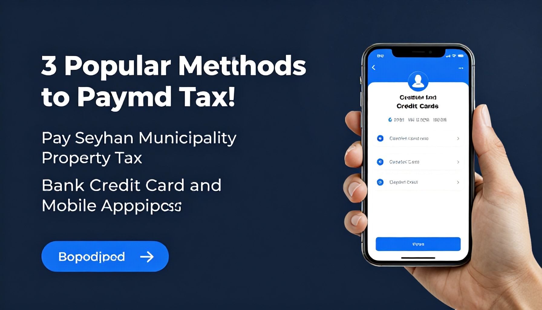 3 En Popüler Yöntemle Seyhan Belediyesi Emlak Vergisi Ödeme Yapın: Banka, Kredi Kartı ve Mobil Uygulamalar*