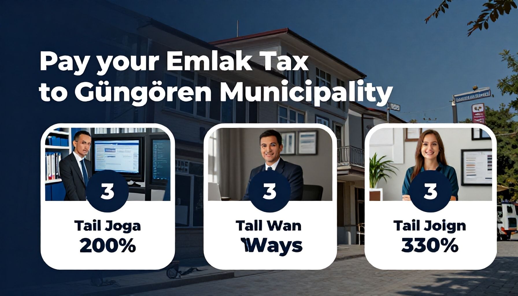 3 Yöntemle Güngören Belediyesi Emlak Vergisi Ödeme Yapın