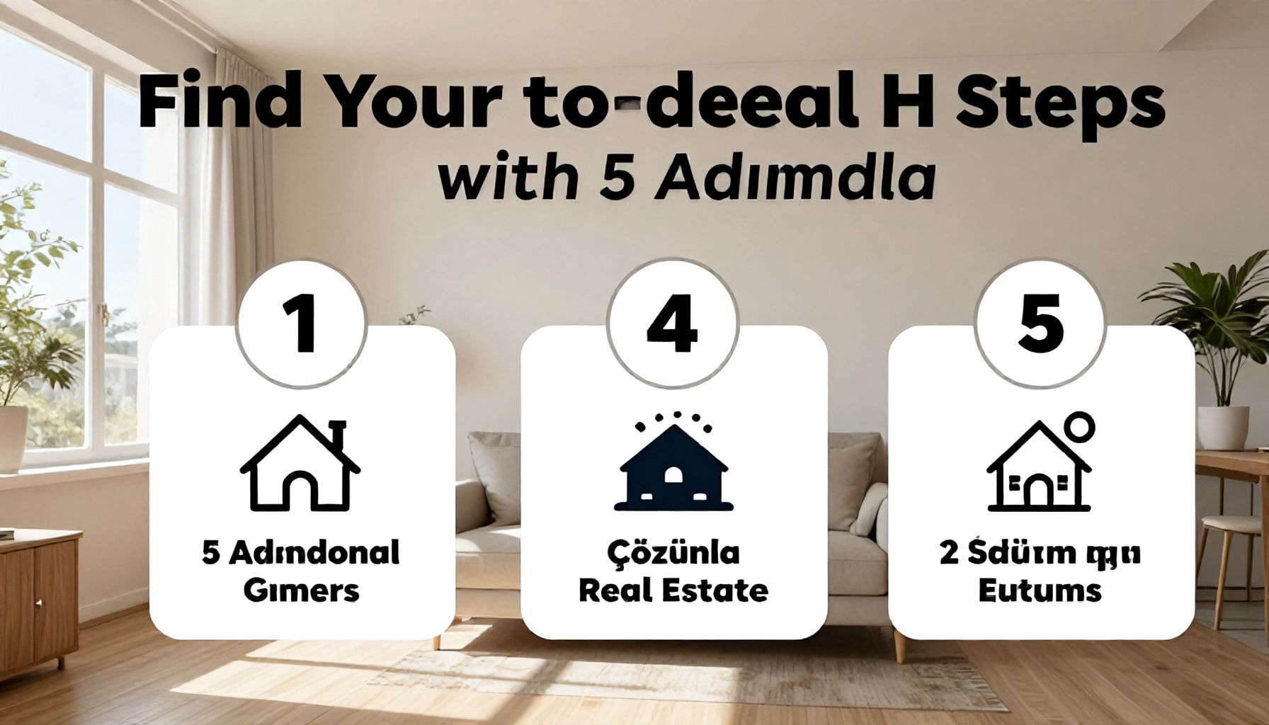 5 Adımda Çözüm Emlak ile İdeal Evinizi Bulun*