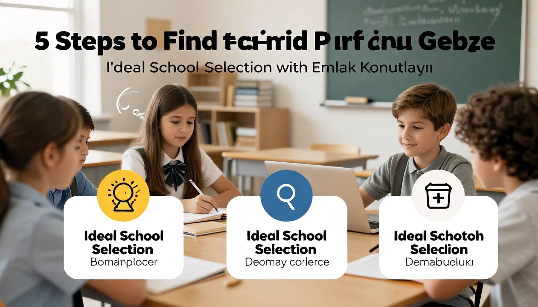 5 Adımda Gebze'de Mükemmel İlkokul Bulun: Emlak Konutları ile İdeal Okul Seçimi*