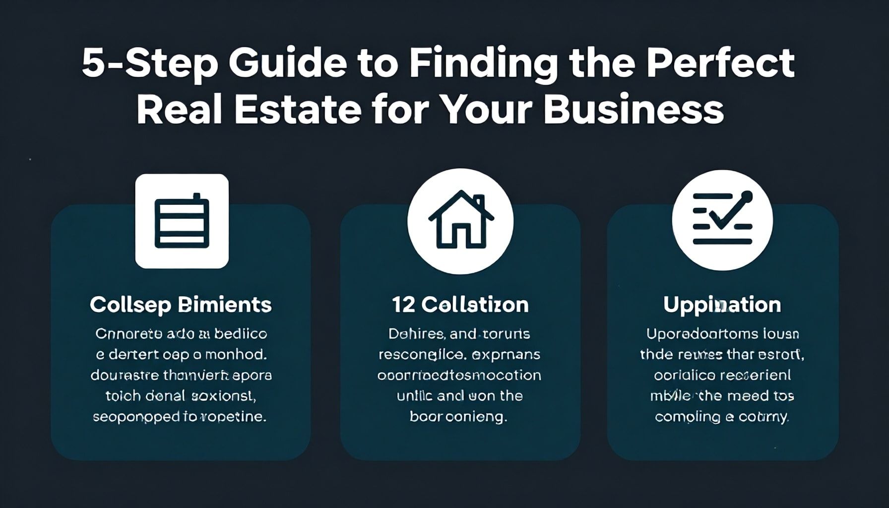 5 Adımda İşletmeniz İçin Mükemmel Emlak Bulma Rehberi*