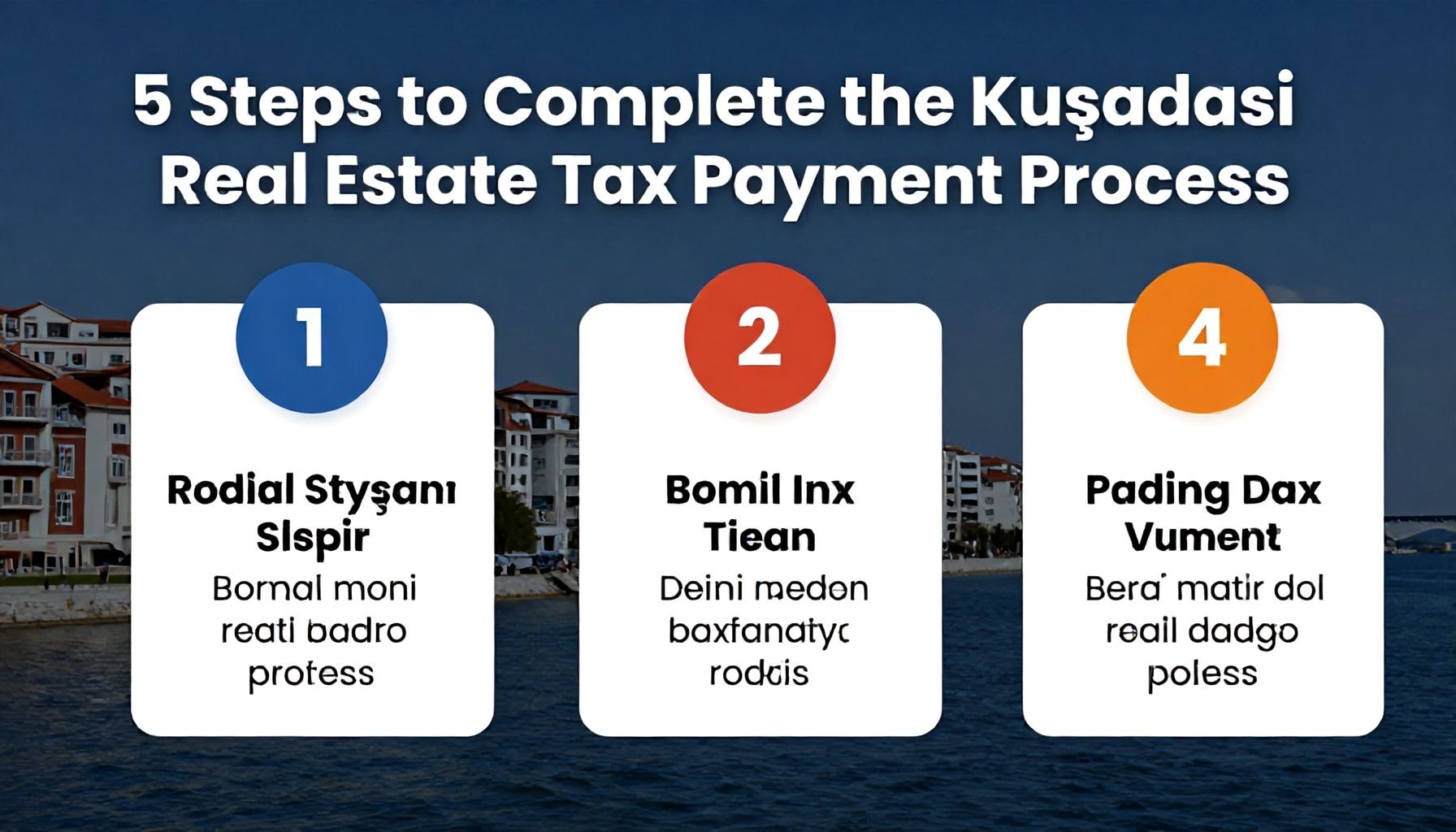 5 Adımda Kuşadası Emlak Vergisi Ödeme İşlemini Tamamla*