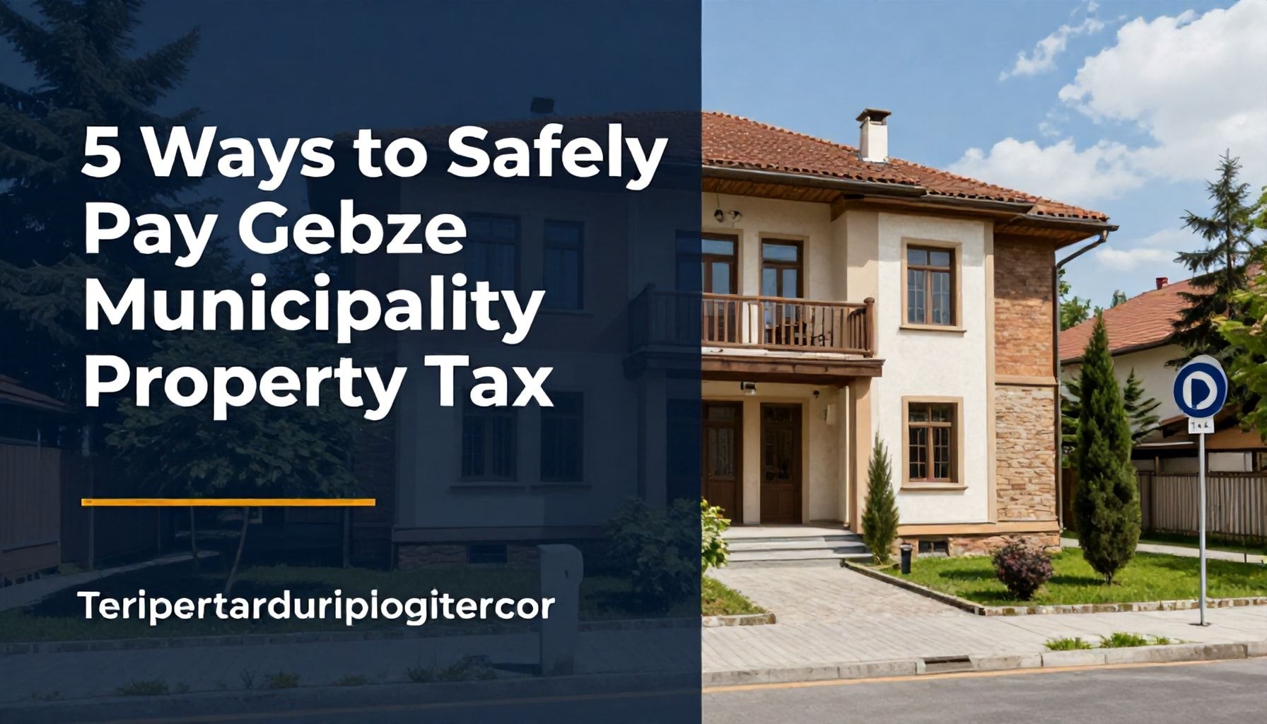 5 Güvenli Yöntemle Gebze Belediyesi Emlak Vergisi Ödeme Yapın*