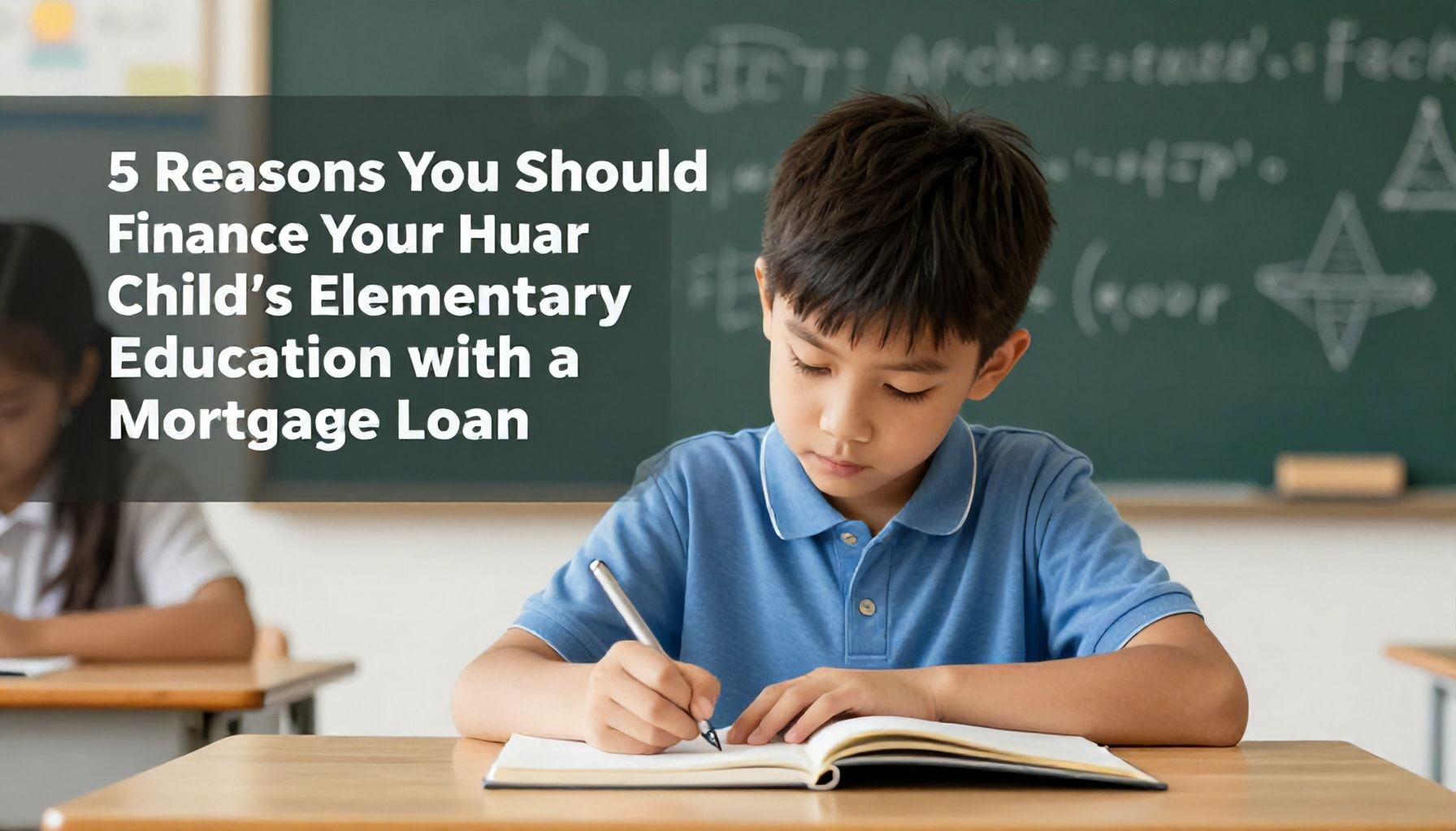 5 Neden Emlak Kredisiyle İlkokul Öğrenimini Finanse Etmelisiniz*