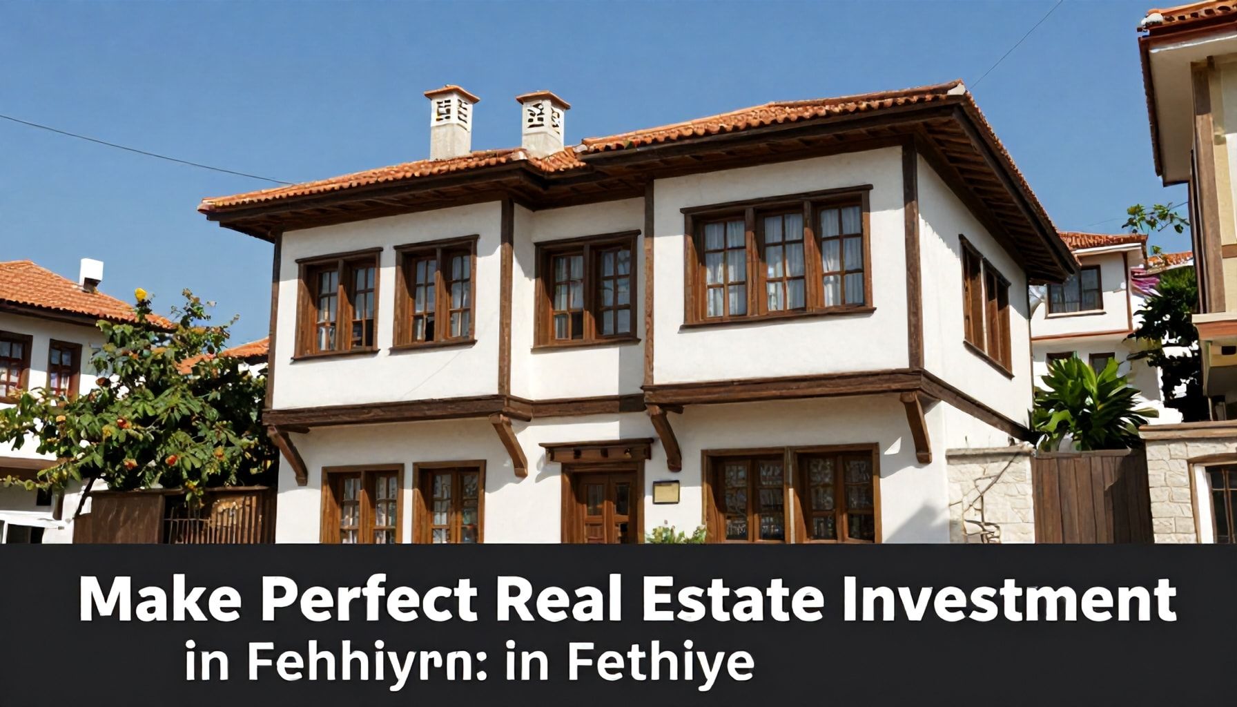 5 Yolla Fethiye'de Mükemmel Bir Emlak Yatırımı Yapın*