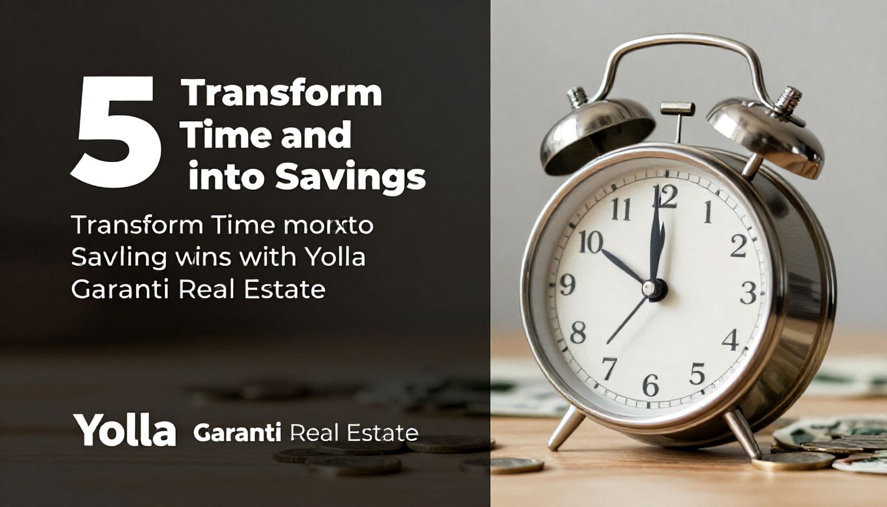 5 Yolla Garanti Emlak ile Zaman ve Paranızı Tasarrufa Dönüştürün*