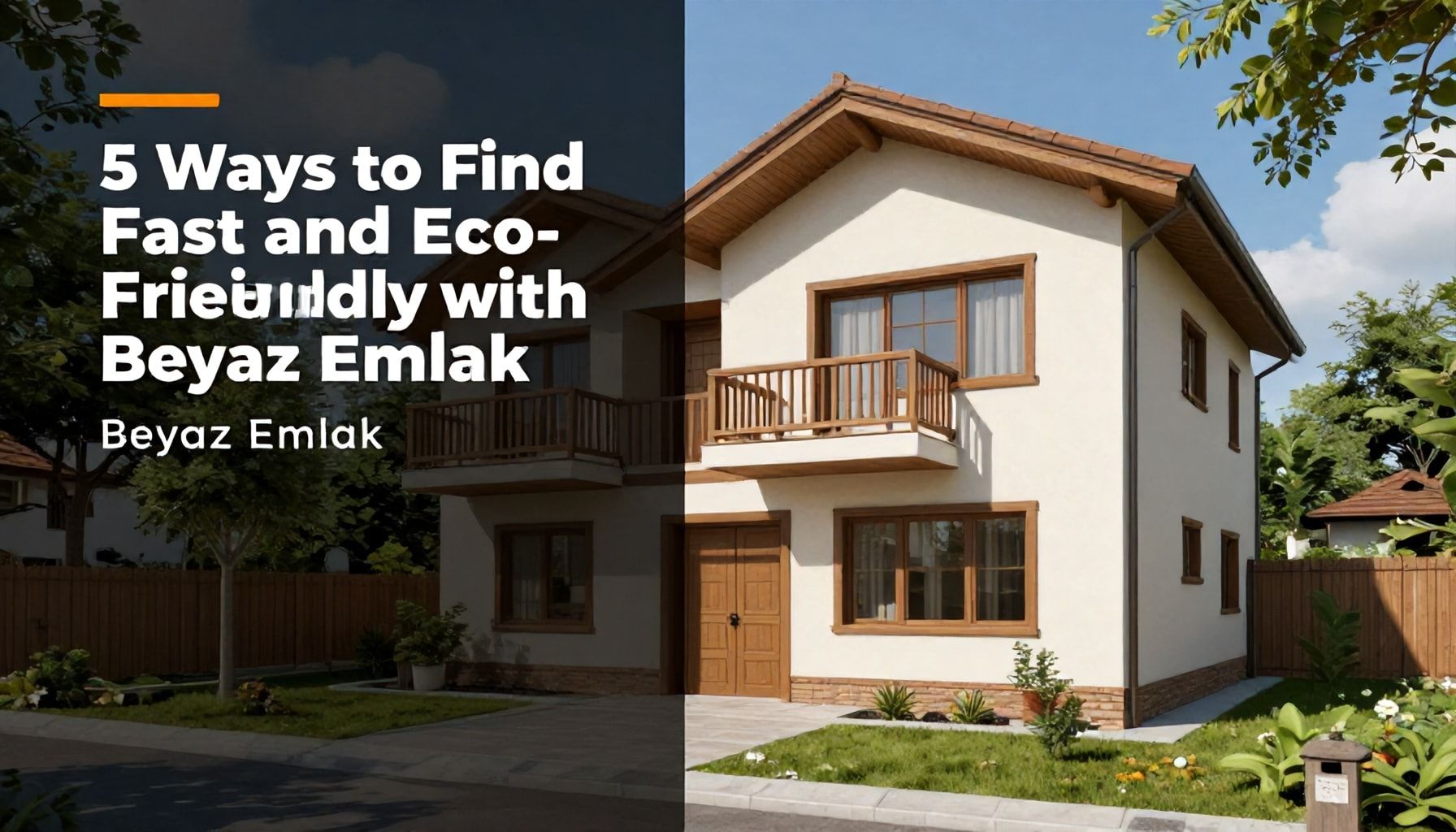 5 Yöntemle Beyaz Emlak ile Hızlı ve Ekolojik Konut Bulun*