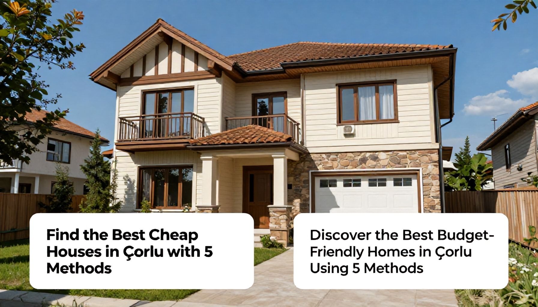 5 Yöntemle Çorlu'da En İyi Fiyatlı Evleri Bulun*