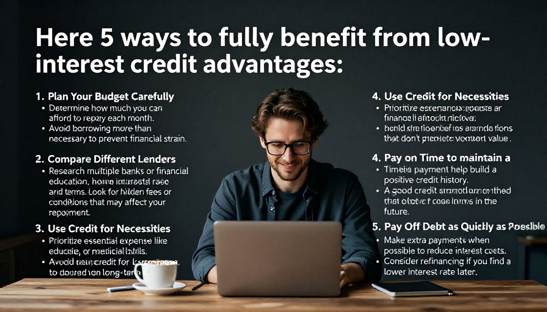 5 Yöntemle Düşük Faizli Kredi Avantajından Tamamen Yararlanın*