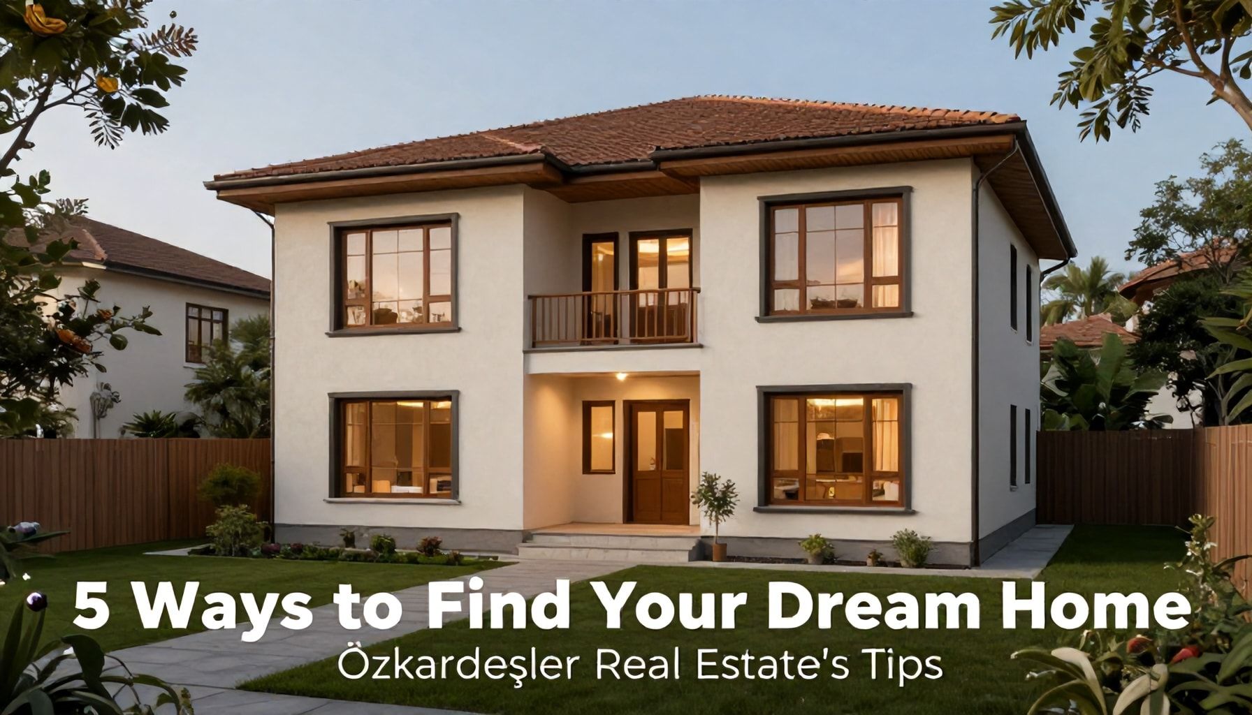 5 Yöntemle Hayal Edilen Evinizi Bulun: Özkardeşler Emlak'ın İpuçları*