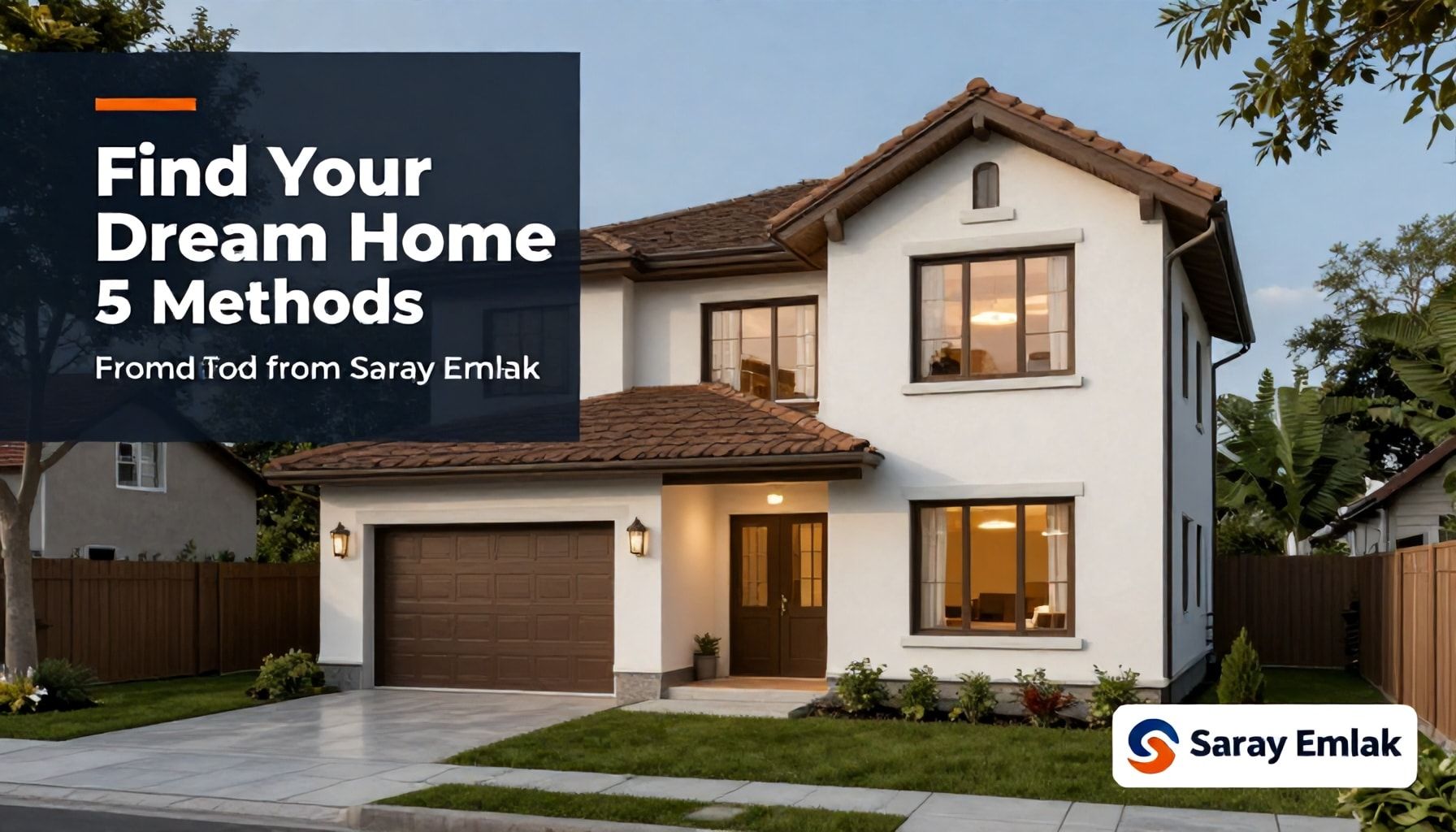 5 Yöntemle Saray Emlak ile Hayalinizdeki Evi Bulun*