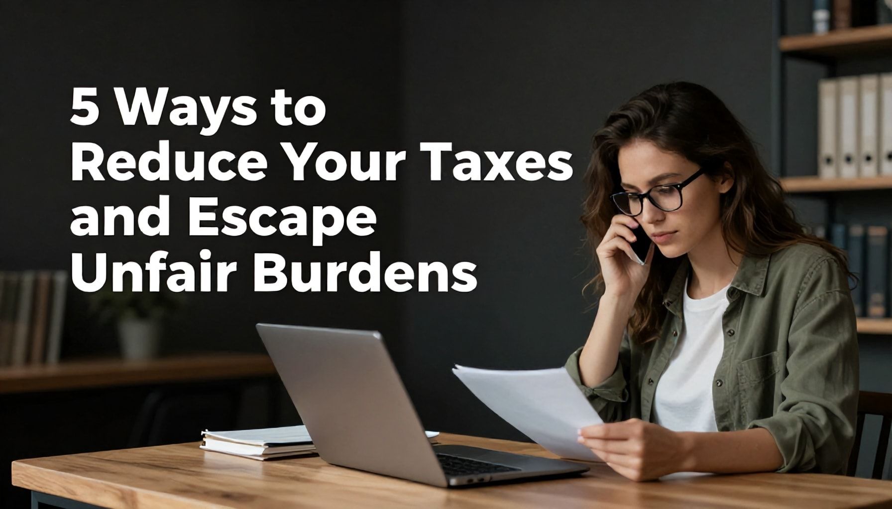 5 Yöntemle Vergilerinizi Azaltın ve Haksız Yükten Kurtulun*