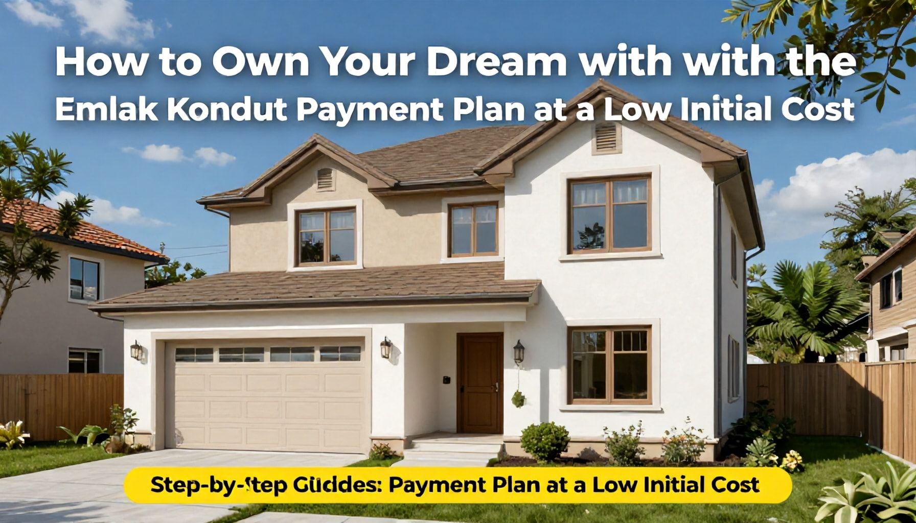 Adım Adım Rehber: Nasıl Emlak Konut Ödeme Planı ile Düşük Girişle Hayal Evinizi Sahip Olursunuz?*