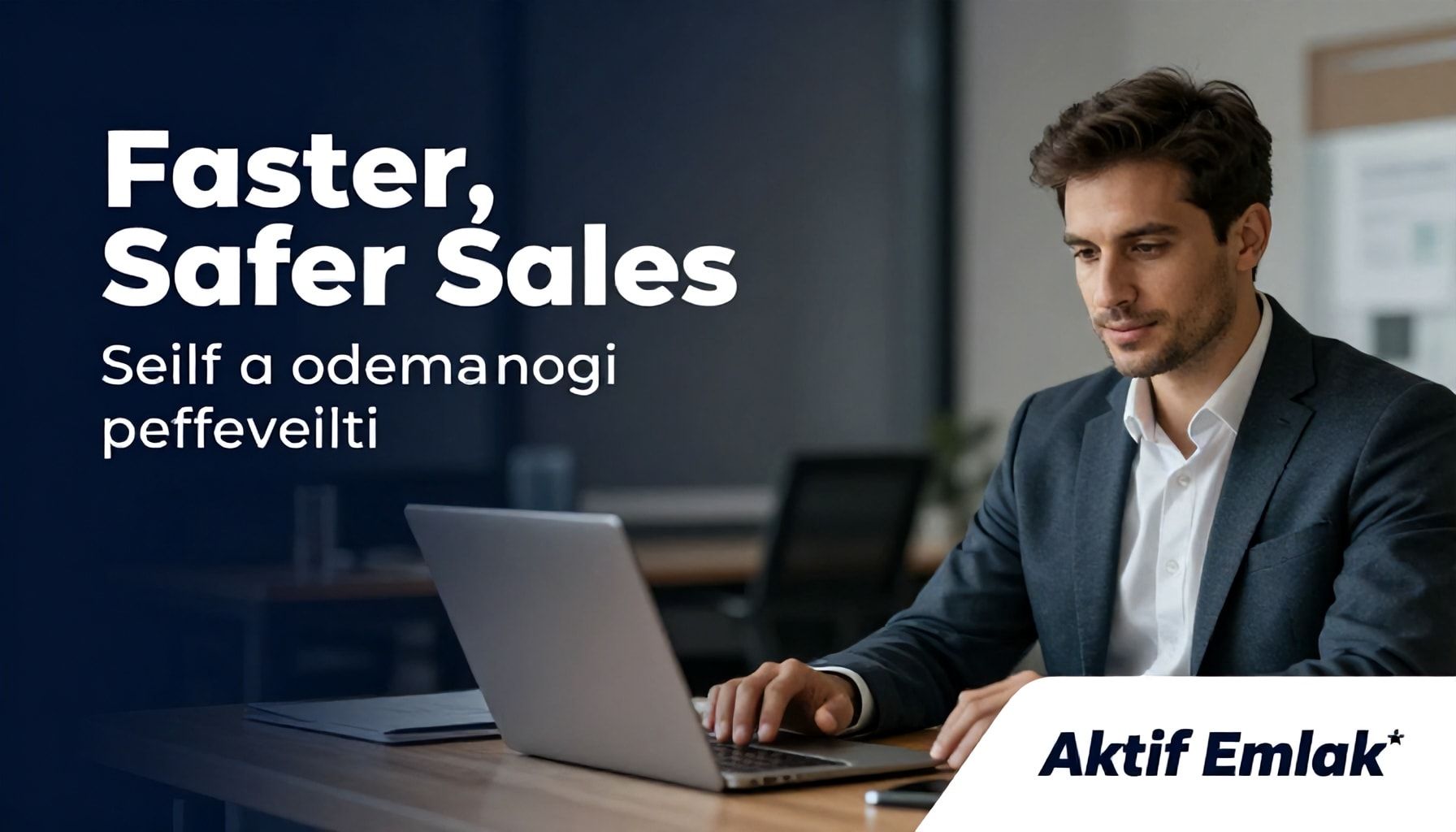 Aktif Emlak ile daha hızlı, daha güvenli satışlar*