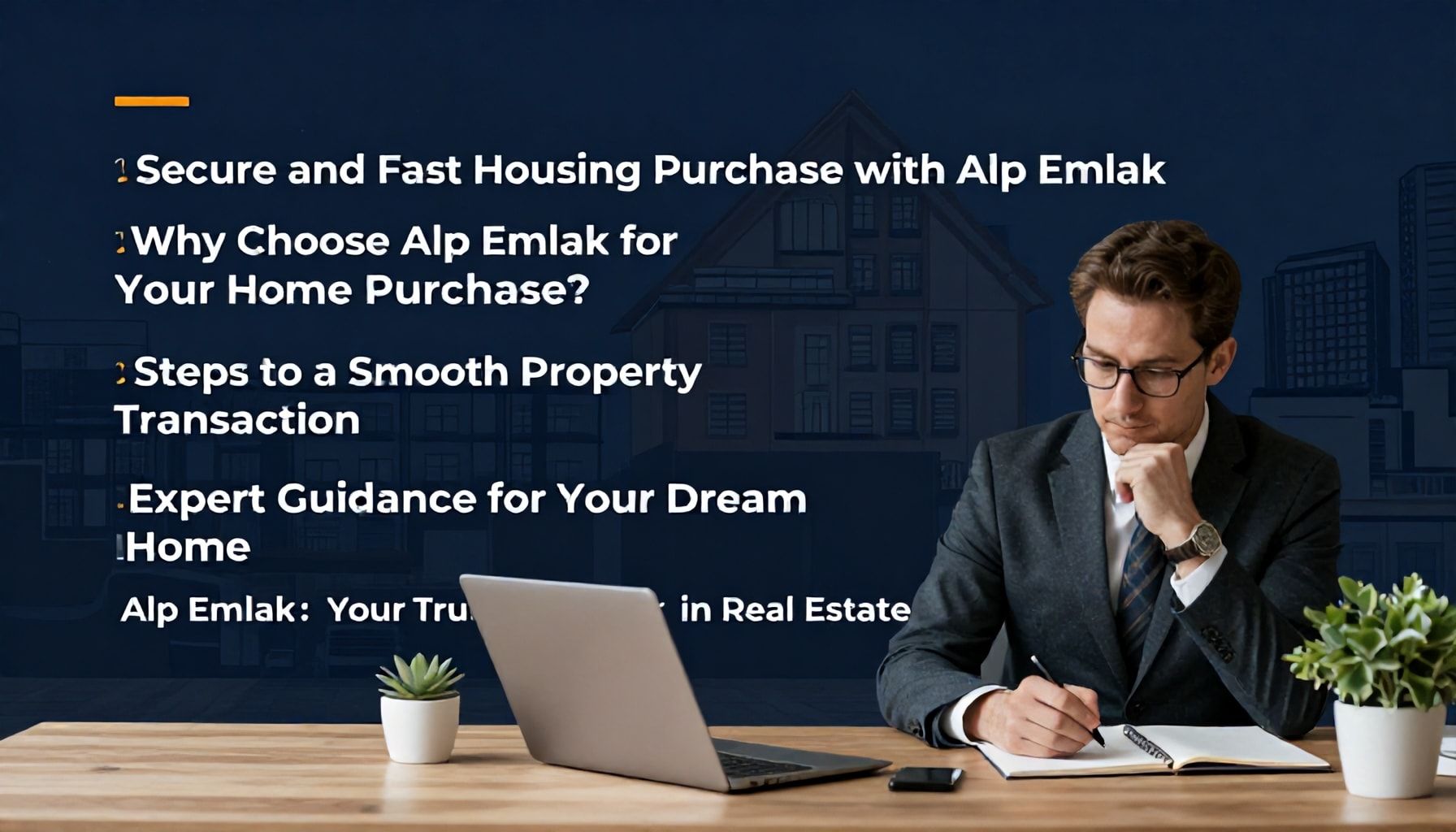 Alp Emlak ile Güvenli ve Hızlı Konut Satın Alın* için 5 alt başlık: