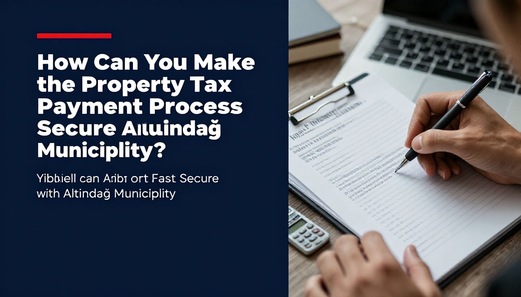 Altındağ Belediyesi Emlak Vergisi Ödeme Sürecini Nasıl Hızlı ve Güvenli Yapabilirsiniz?*