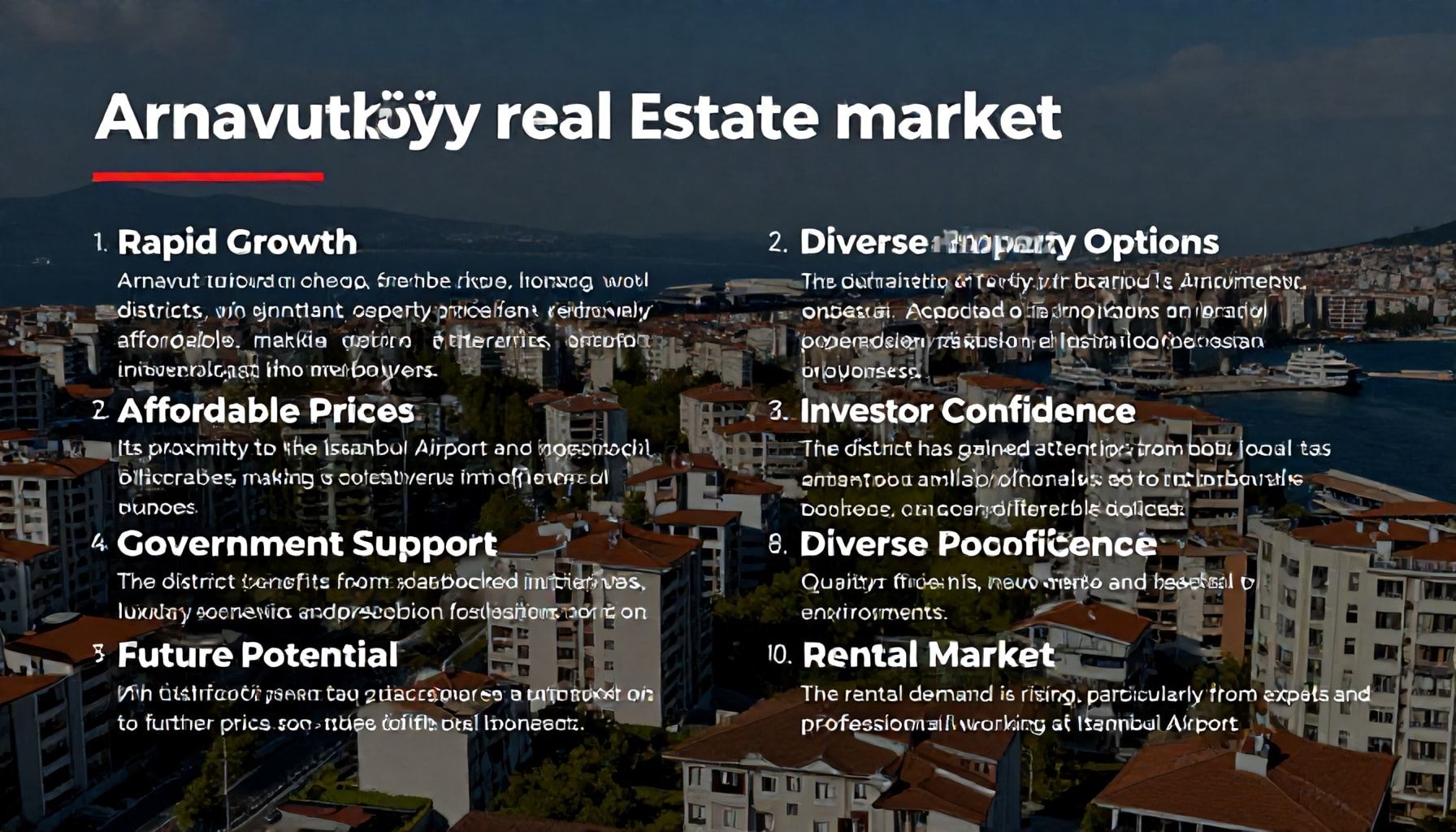 Arnavutköy Emlak Piyasası Hakkında Bilmeniz Gereken Gerçekler*