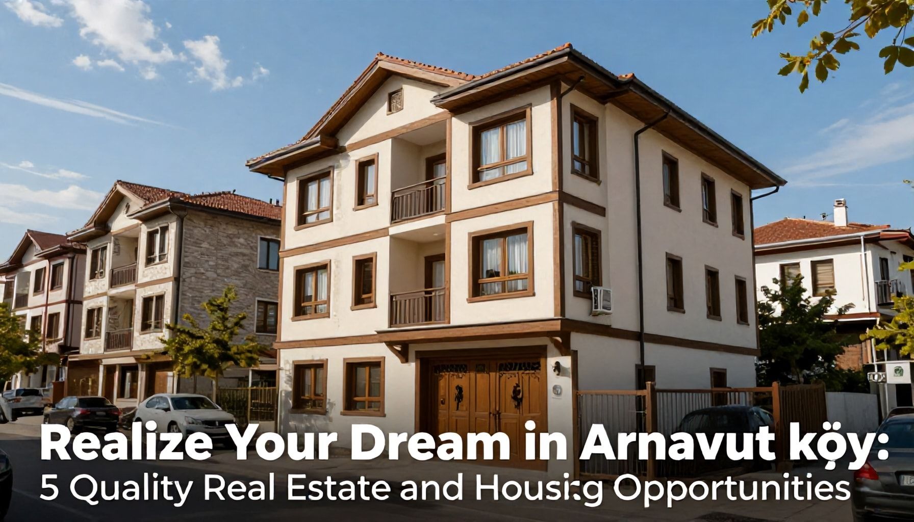 Arnavutköy'de Rüyayı Gerçekleştirin: 5 Kaliteli Emlak ve Konut Fırsatı*