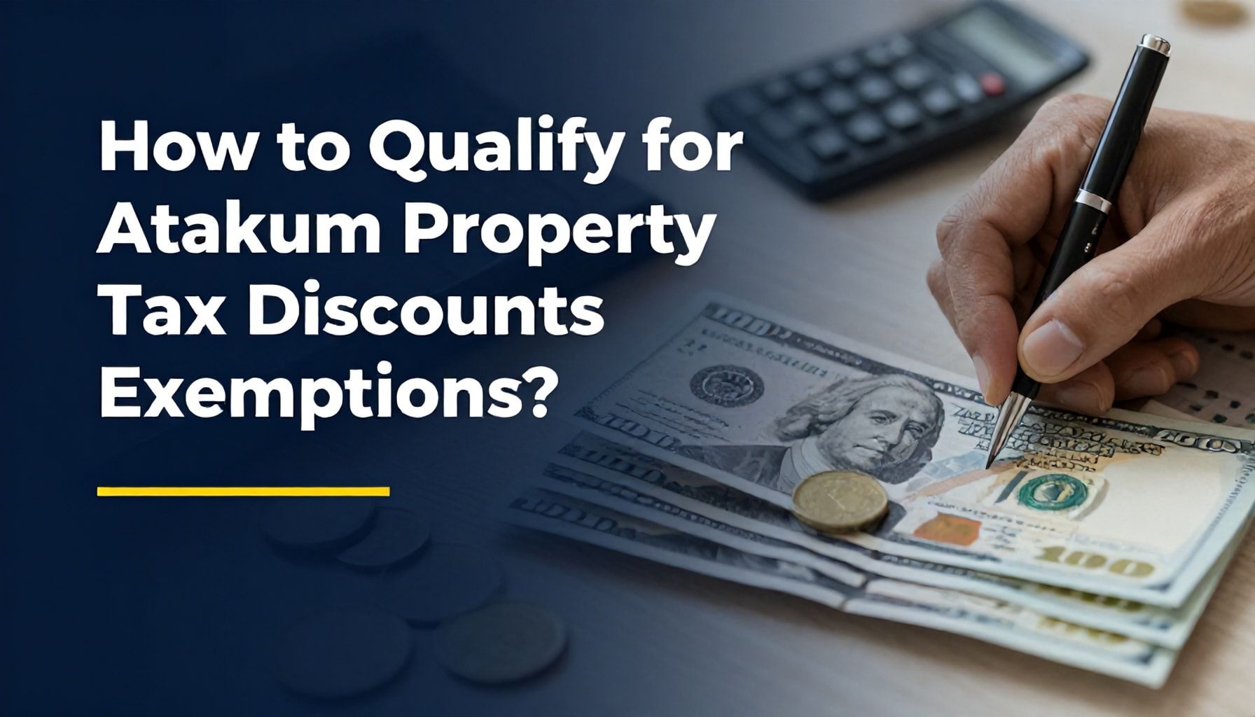 Atakum Emlak Vergisi İndirimleri ve Muafiyetler: Nasıl Kazanırsınız?*