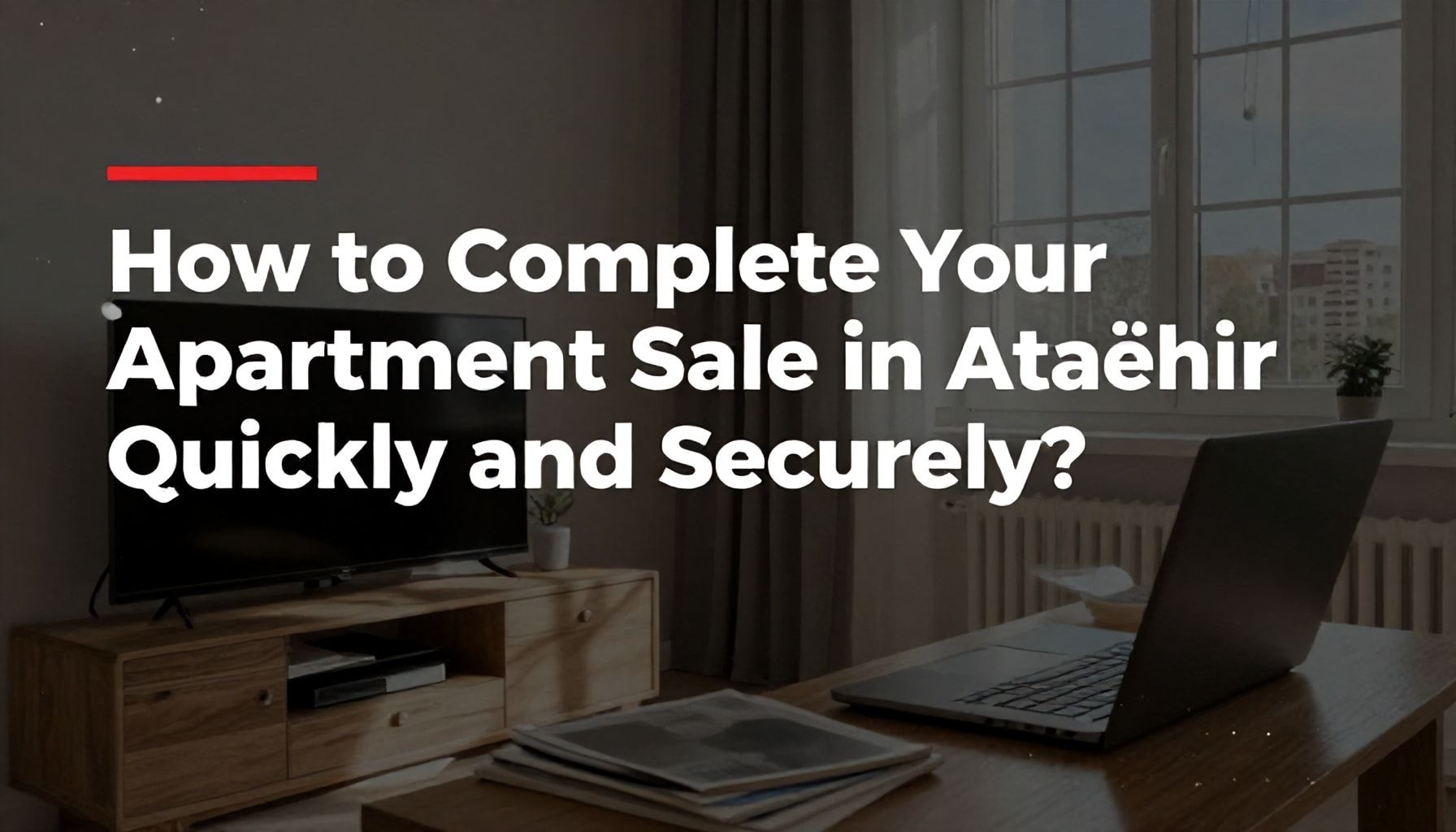 Ataşehir'de Konut Satışınızı Hızlı ve Güvenli Nasıl Tamamlar?*