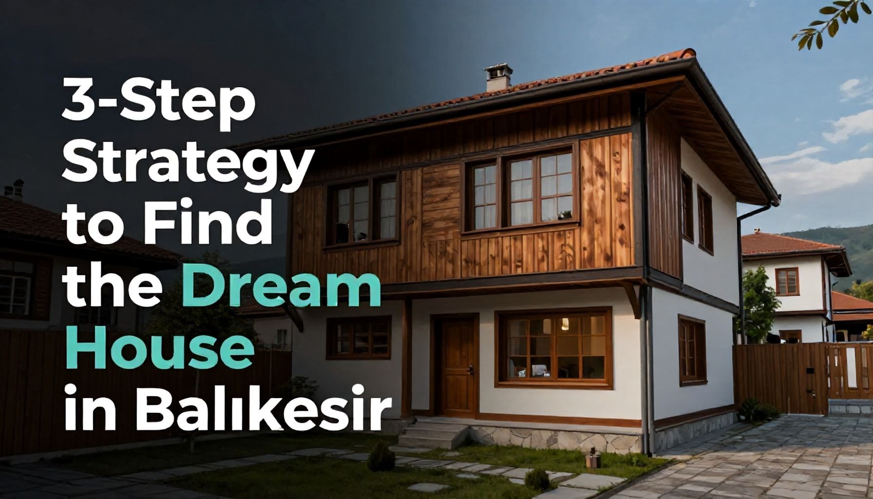 Balıkesir'de Rüya Evi Bulmak için 3 Adım Strateji*