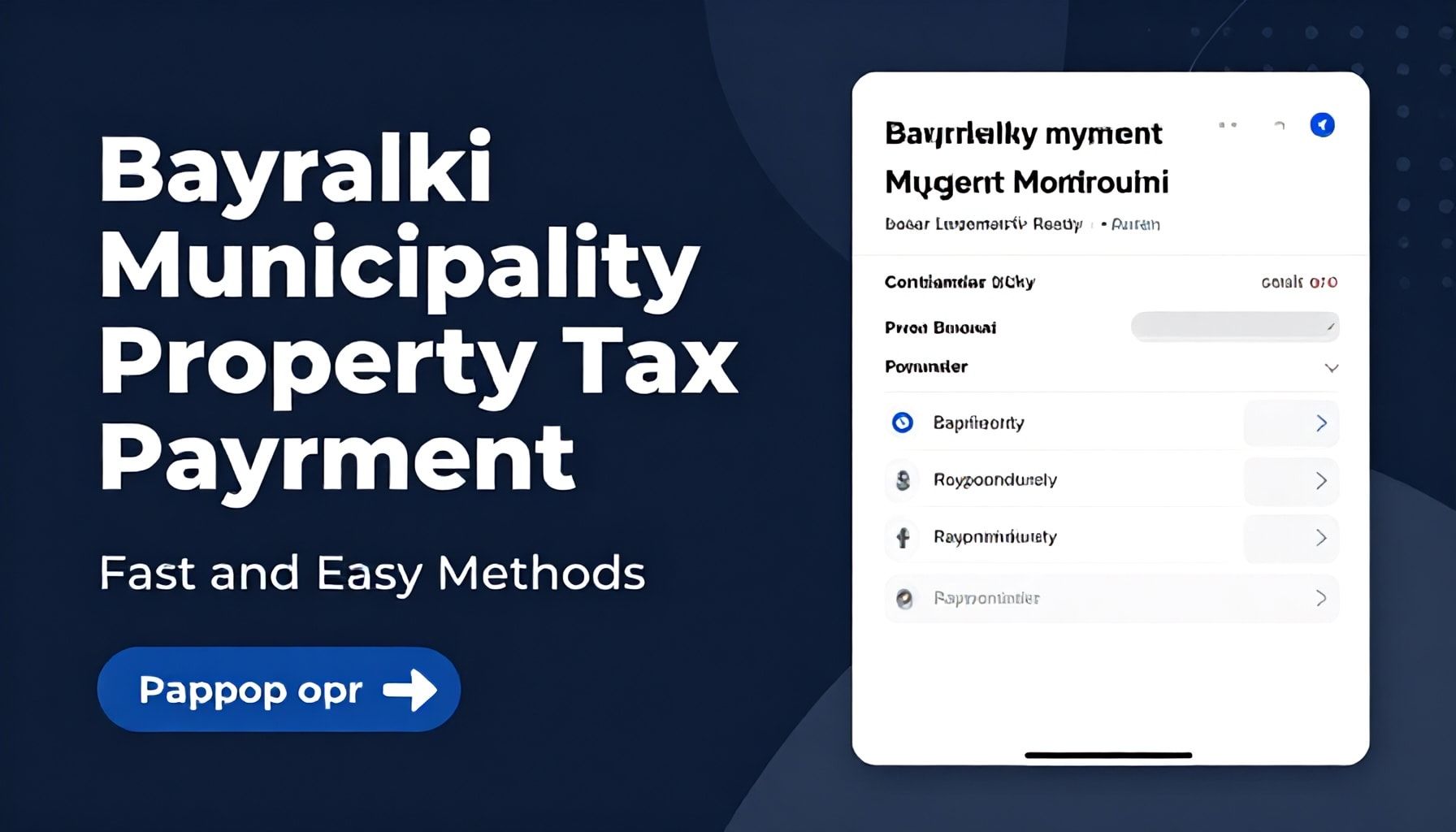 Bayraklı Belediyesi Emlak Vergisi Ödeme: Hızlı ve Kolay Yöntemler*