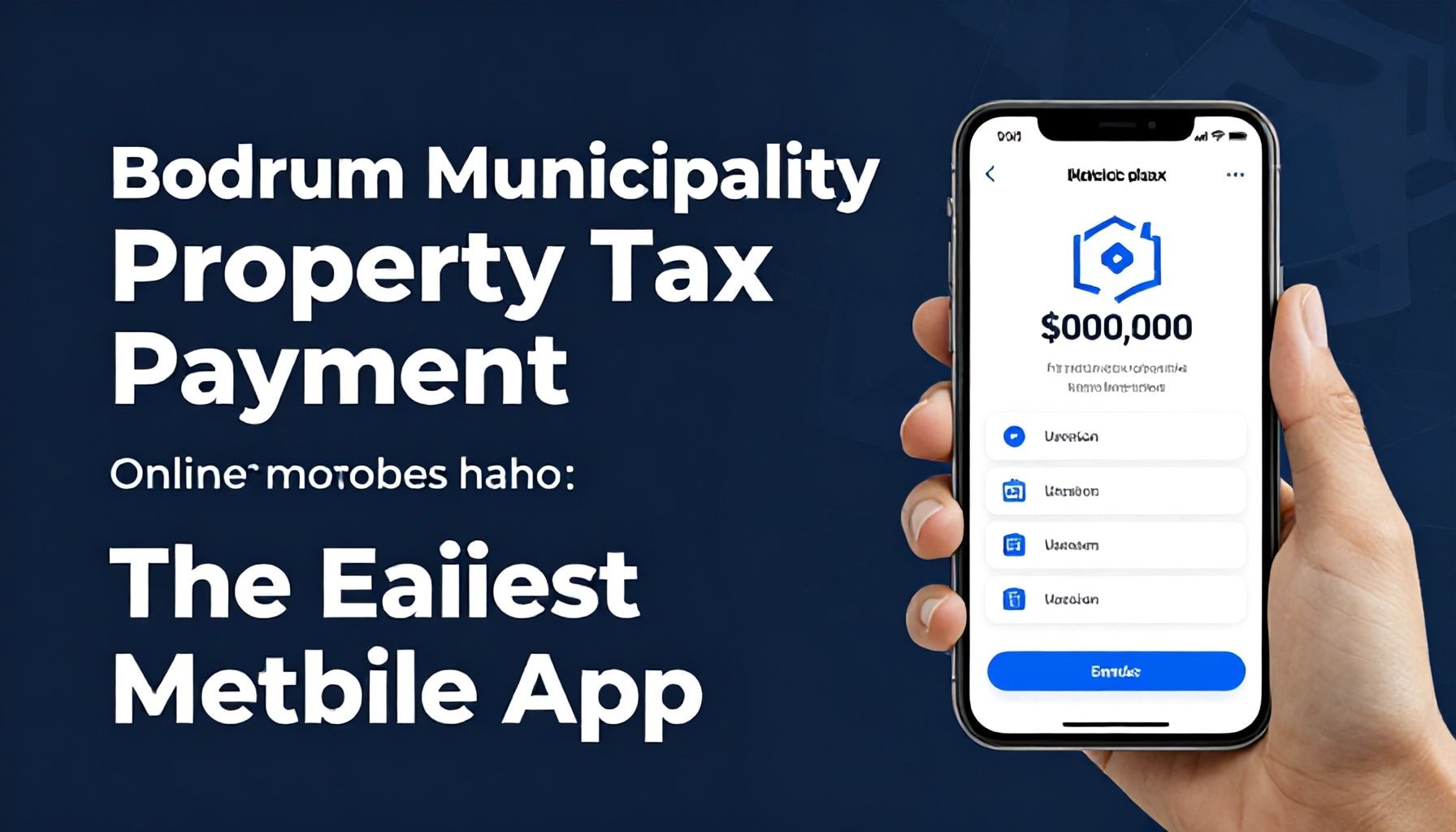 Bodrum Belediyesi Emlak Vergisi Ödeme: Banka, Online ve Mobil Uygulamadan En Kolay Yöntemler*