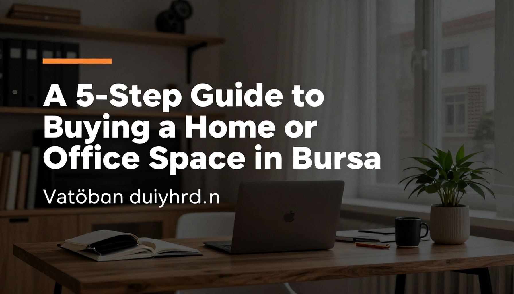 Bursa'da Konut ve İş Yeri Satın Almak İçin 5 Adım Rehberi*