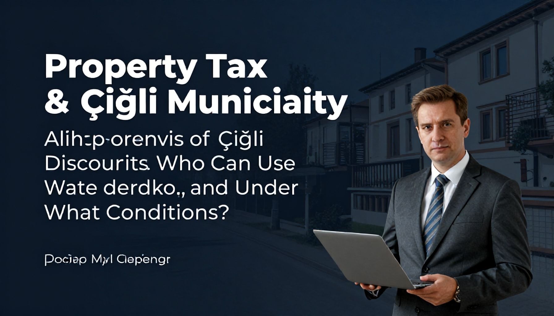 Çiğli Belediyesi Emlak Vergisi İndirimleri: Kimler Hangi Şartlarda Kullanabilir?*