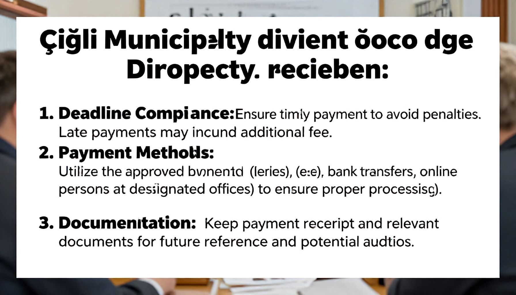 Çiğli Belediyesi Emlak Vergisi Ödeme Sürecinde Dikkat Edilmesi Gereken 3 Ana Nokta*