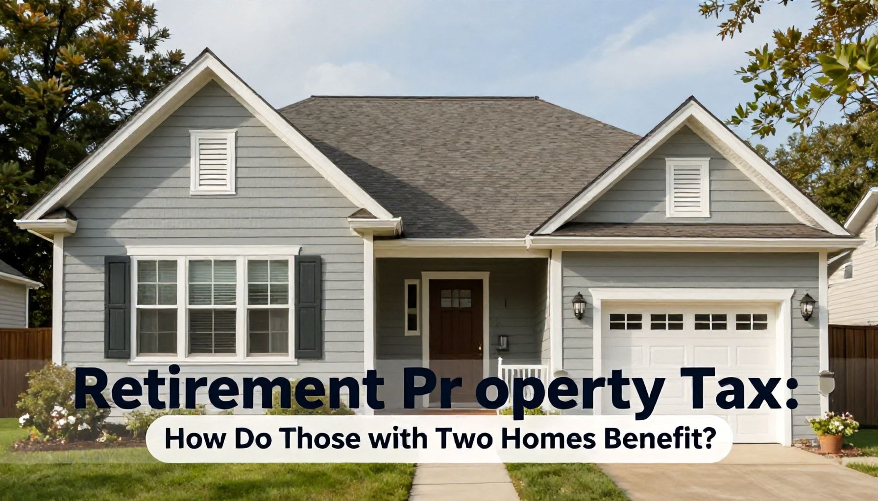 Emekli Emlak Vergisi: 2 Evi Olanlar Nasıl Fayda Sağlar?*