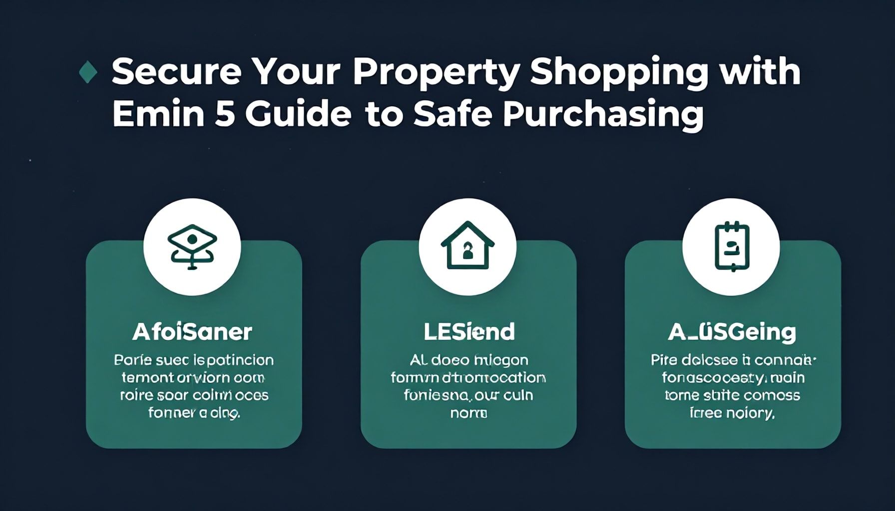 Emin Emlak ile Mülk Alışverişinizi Güvence Altına Alın: 5 Adımda Güvenli Satın Alma Rehberi"*