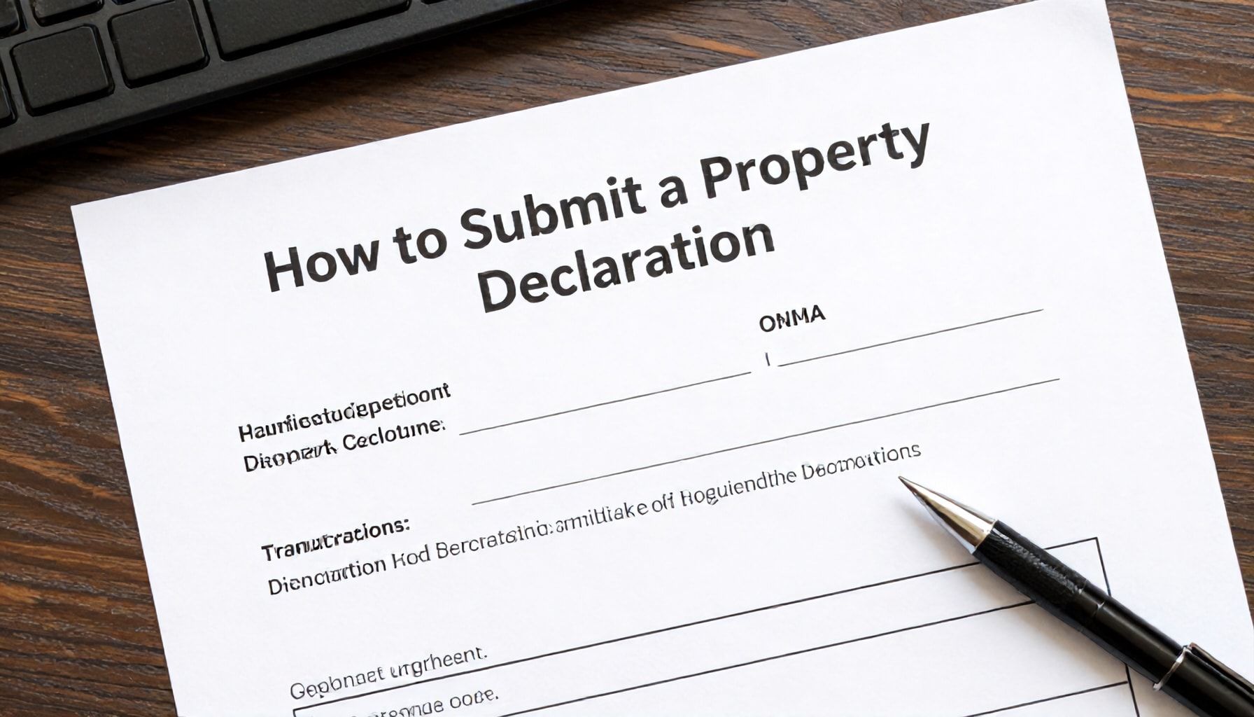 Emlak Beyannamesi Nasıl Verilir: Hızlı ve Doğru Bilgi İçin Bu Yöntemleri Deneyin*