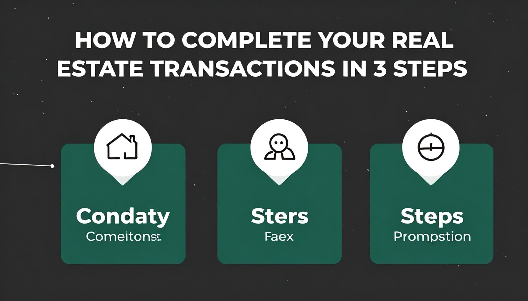 Emlak işlemlerinizi nasıl 3 adımda tamamlayın*