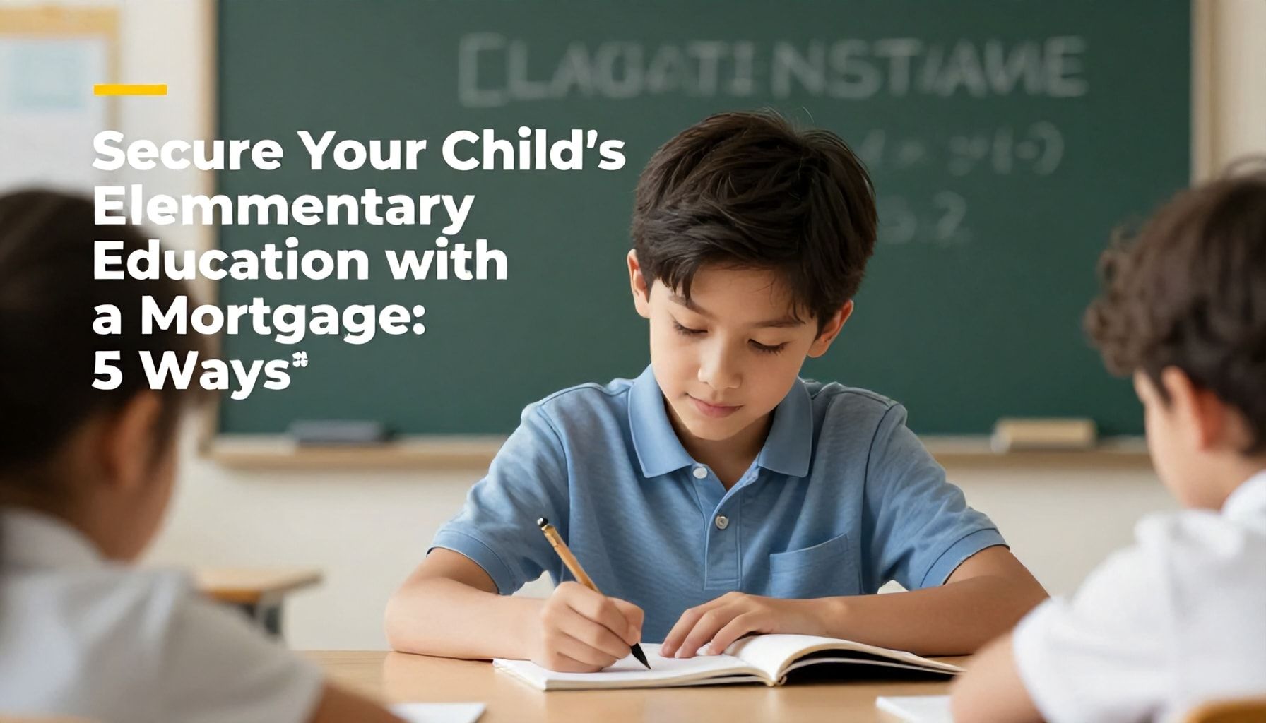 Emlak Kredisiyle İlkokul Öğreniminizi Güvence Altına Alın: 5 Yolu*