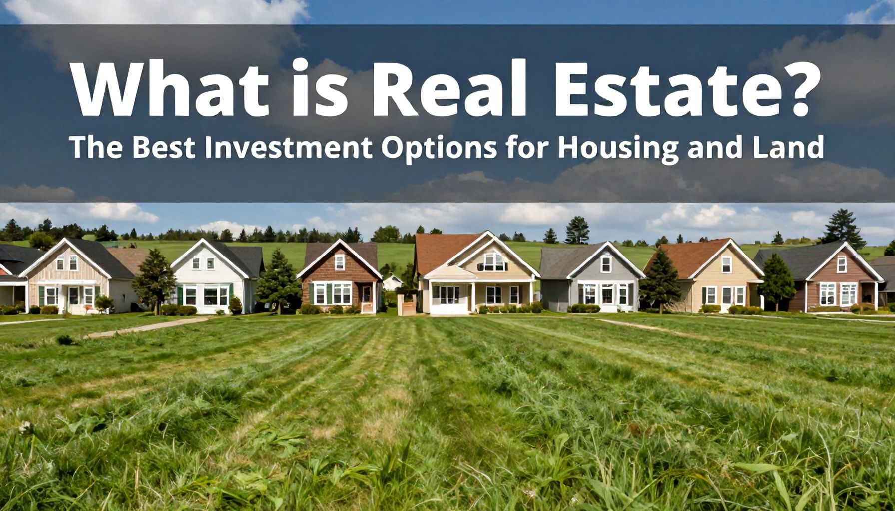 Emlak Nedir? Konut ve Arazi İçin En İyi Yatırım Seçenekleri*