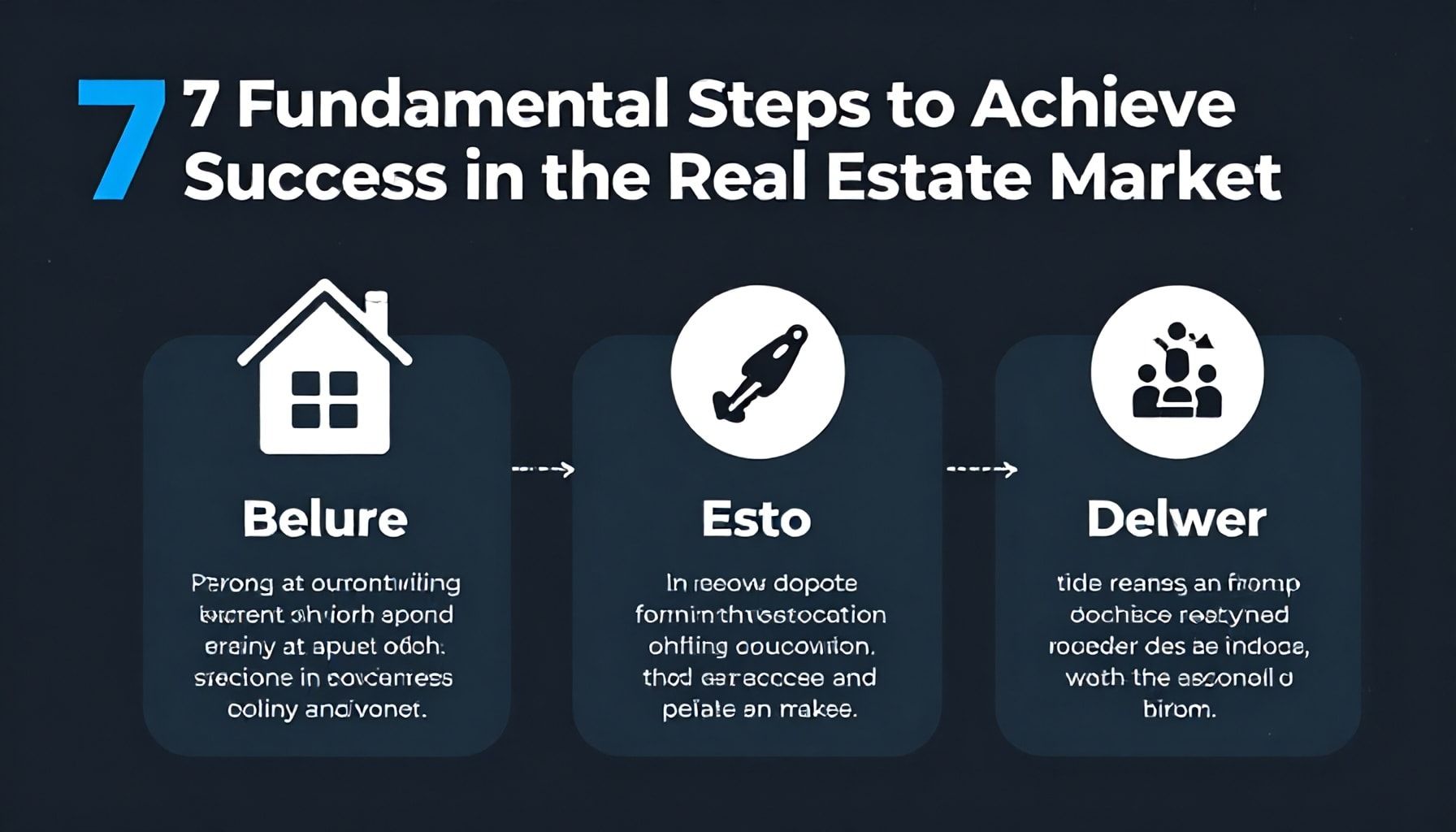 Emlak Piyasasında Başarı Kazandırmak İçin 7 Temel Adım*