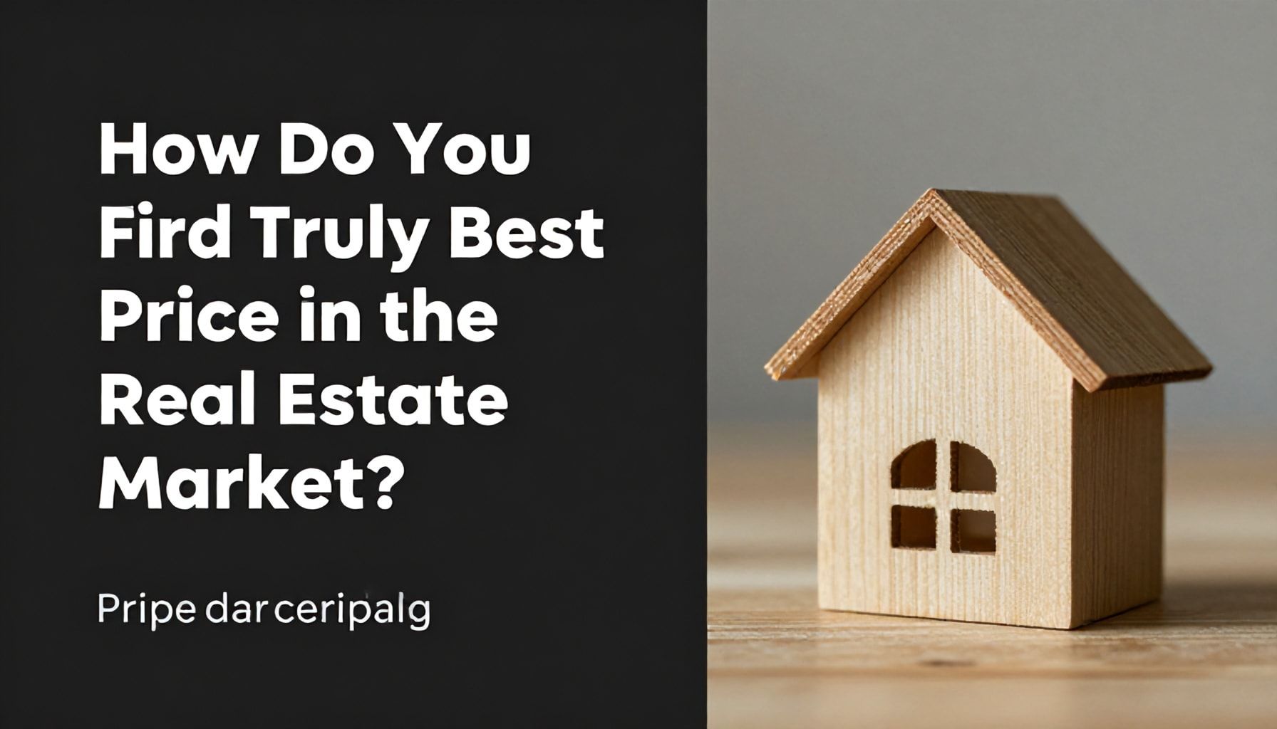Emlak Piyasasında Gerçekten En İyi Fiyatı Nasıl Bulursunuz?*