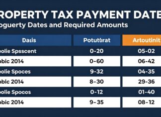 Emlak Vergisi Ödeme Tarihleri ve Ödenmesi Gereken Miktarlar