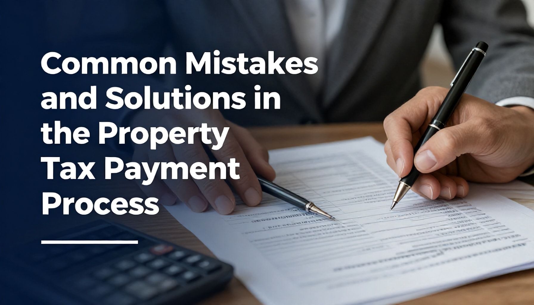 Emlak Vergisi Ödeme Sürecinde Sıkça Yapılan Hatalar ve Çözümler*