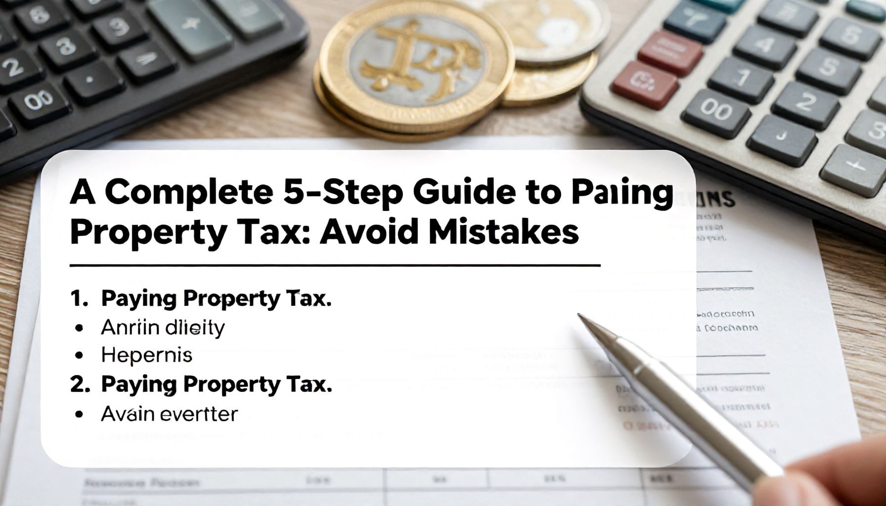 Emlak Vergisi Ödemenin 5 Adımda Tam Rehberi: Hata Yapma Riskini Sıfırla*