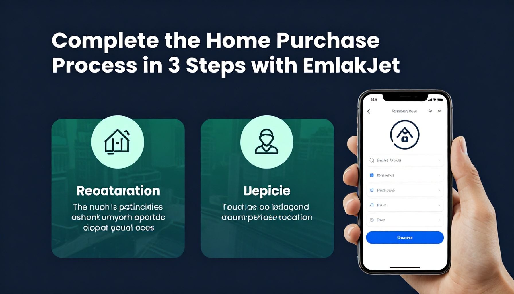 EmlakJet Giriş ile Ev Alım Sürecini 3 Adımda Tamamlayın*