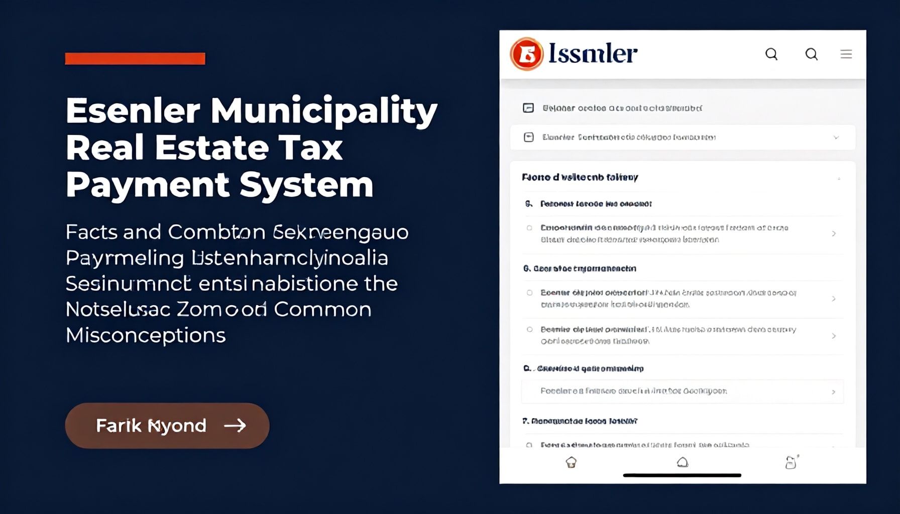 Esenler Belediyesi Emlak Vergisi Ödeme Sistemi: Gerçekler ve Yanlış Anlaşılmalar*