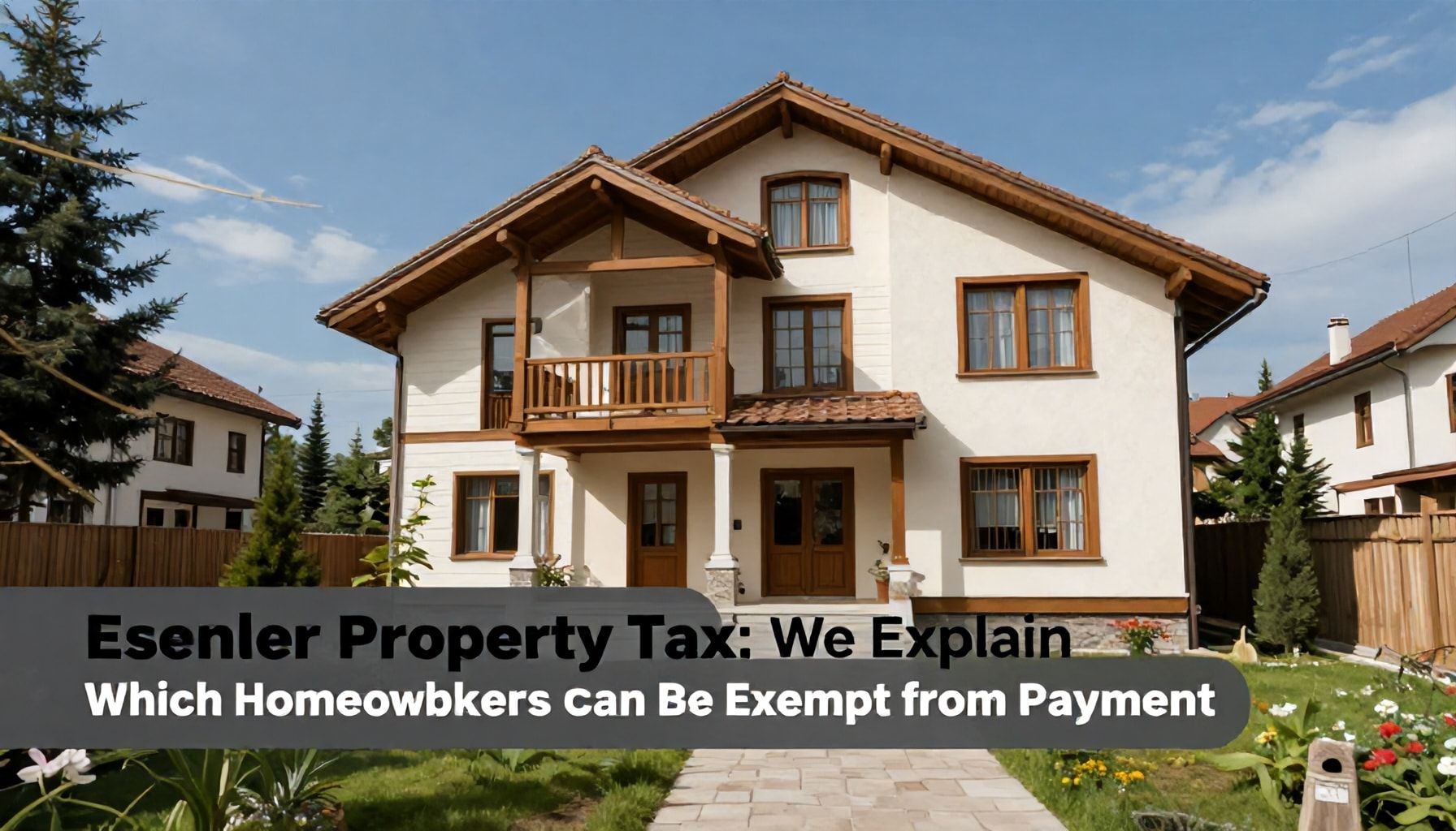 Esenler Emlak Vergisi: Hangi Ev Sahiplerinin Ödemekten Kurtulabileceğini Anlatıyoruz*