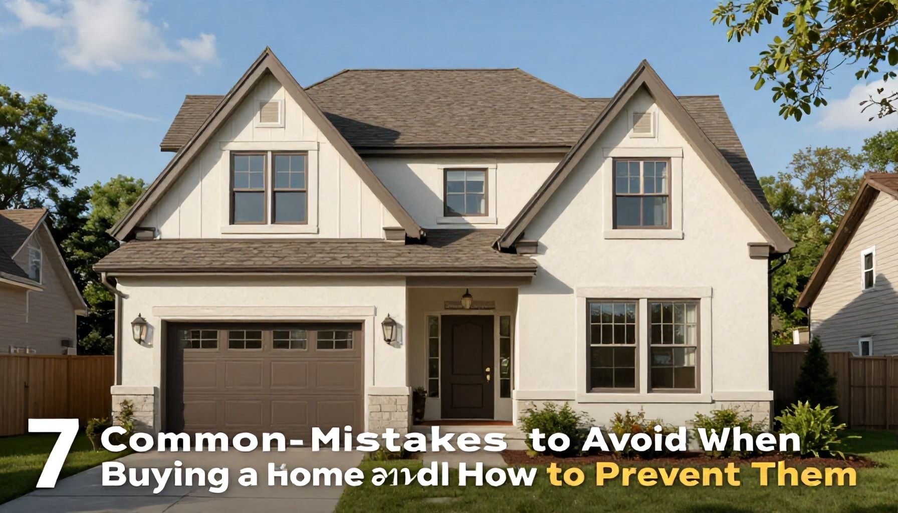 Ev Satın Almakta Yapmanız Gereken 7 Temel Hata ve Nasıl Onları Önleyebilirsiniz*