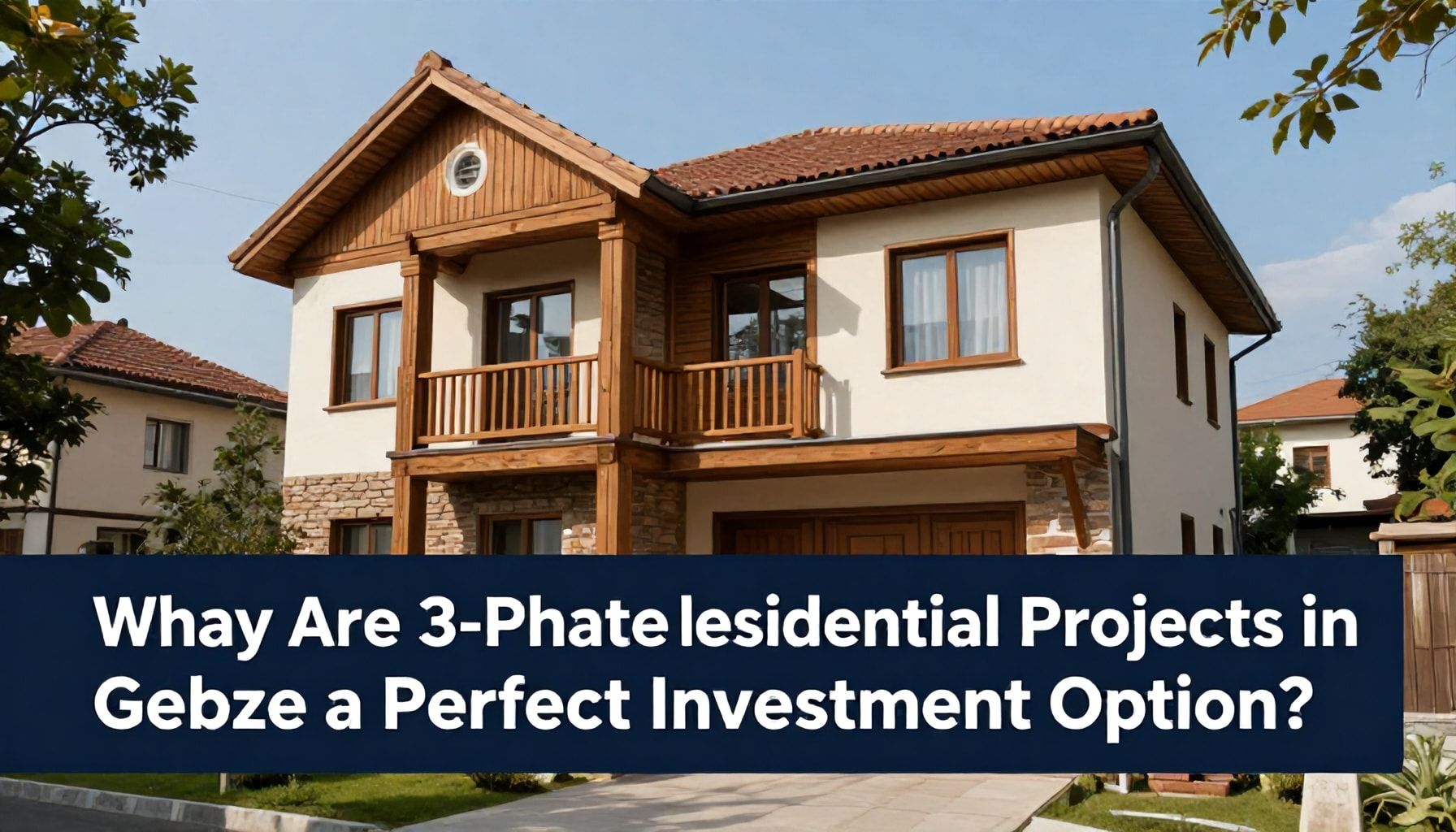 Gebze'de 3 Etaplı Konutlar Neden Mükemmel Bir Yatırım Seçeneği?*