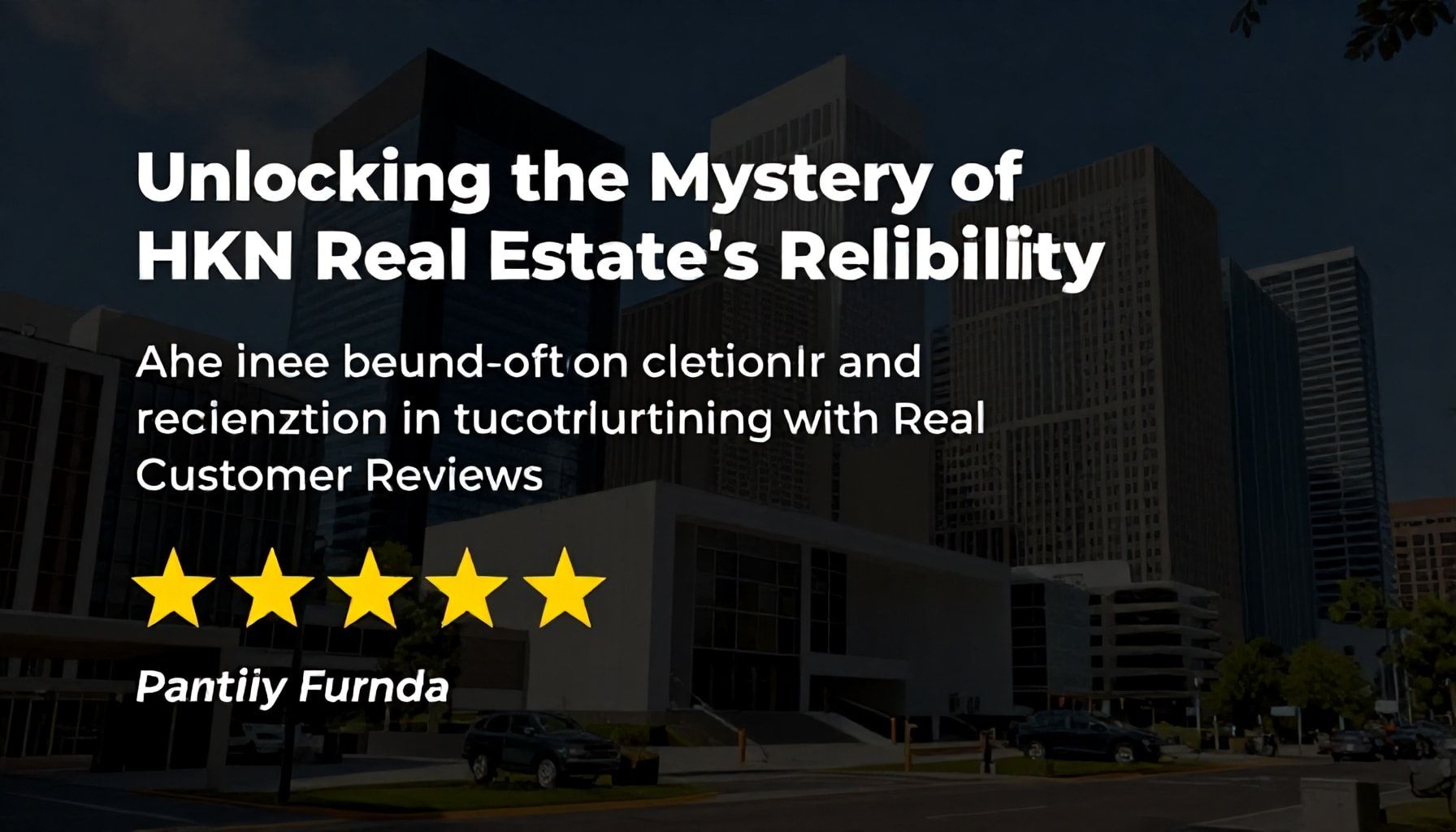 Gerçek Müşteri Yorumlarıyla HKN Emlak’in Güvenilirlik Gizemi*