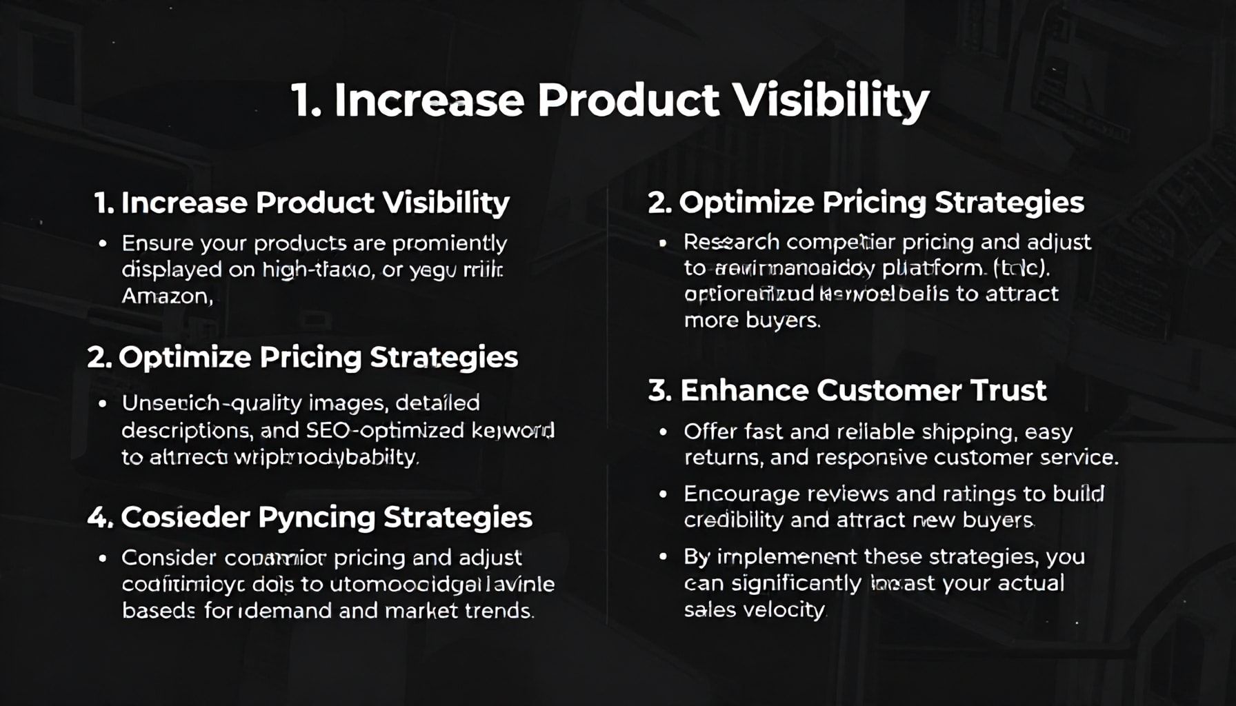 Gerçek Satış Hızını Arttıran 3 Ana Strateji*