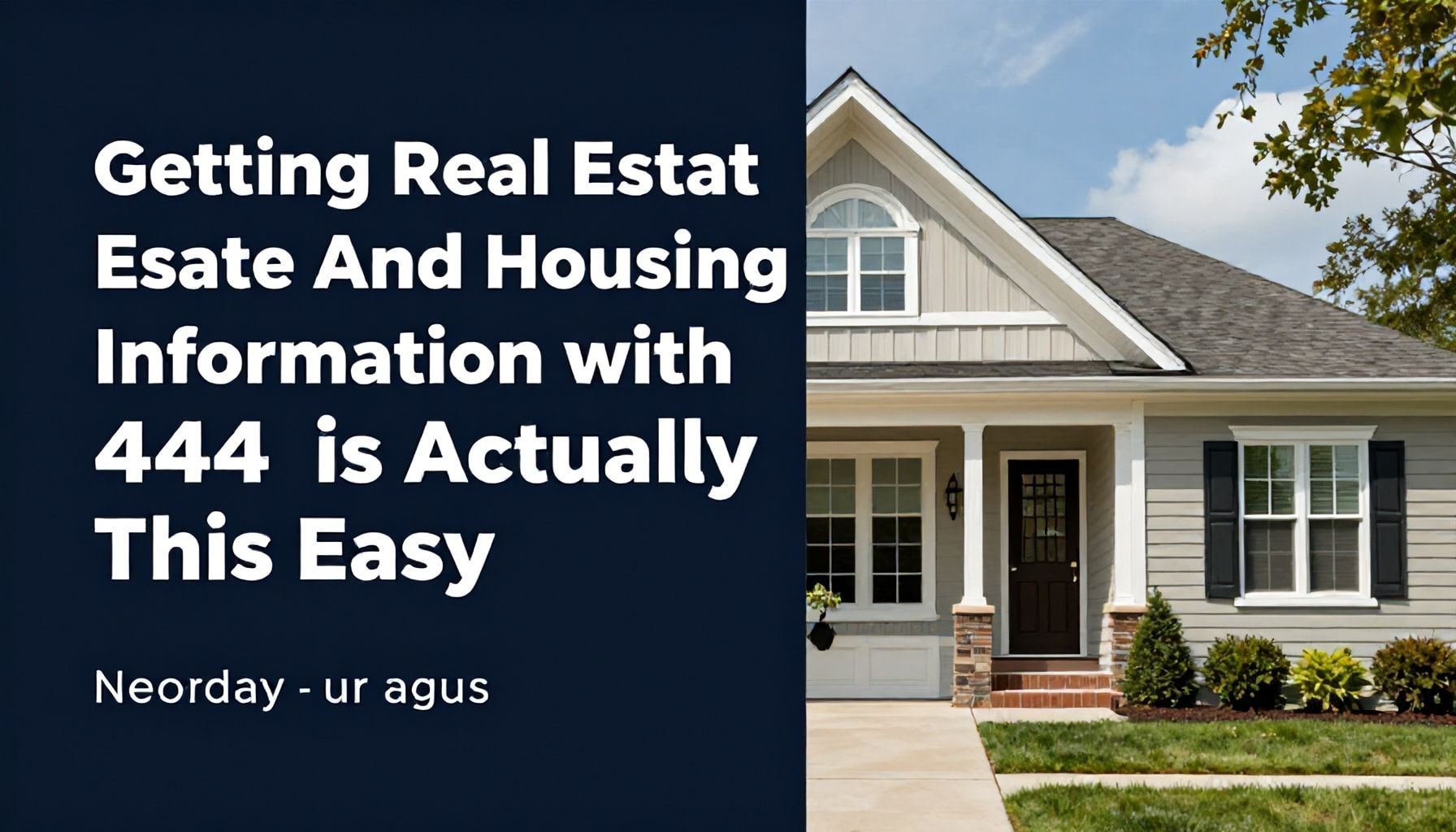 Gerçekler: 444 ile Emlak Konut Bilgisi Almak Aslında Bu Kadar Kolay*